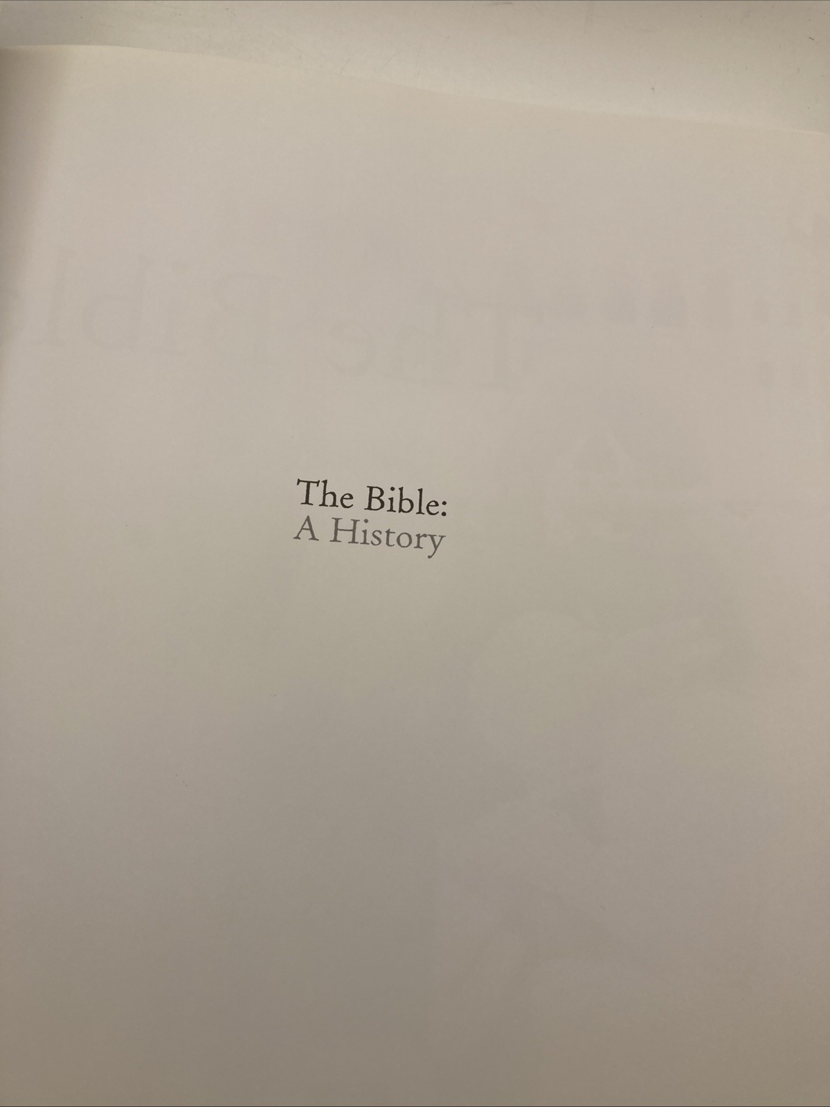 Bible : The Making and Impact of the Bible by Stephen M. Miller and Robert Huber