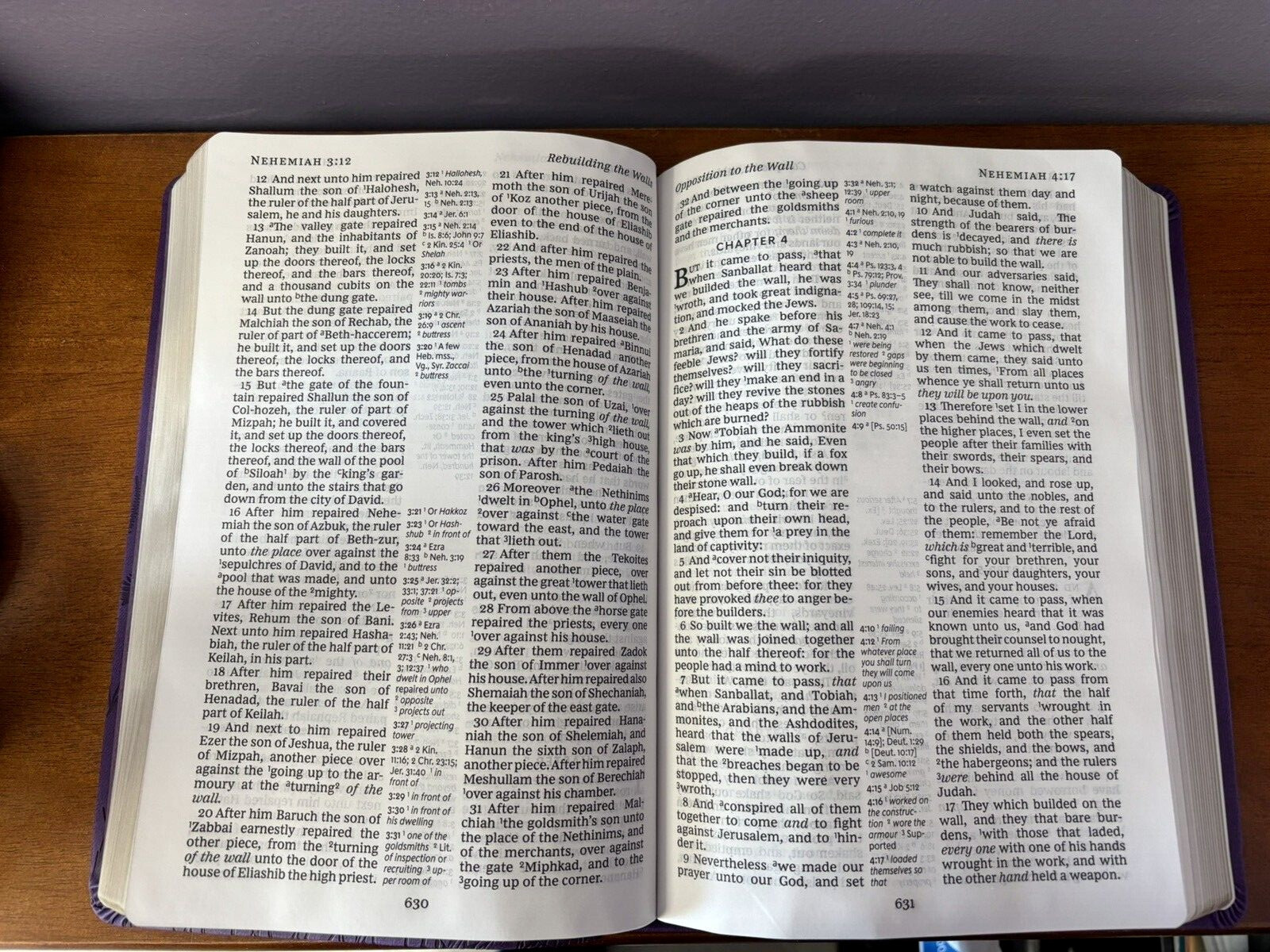 KJV Giant Print Bible Royal Purple Imitation Leather BRAND NEW in Shrink Wrap!