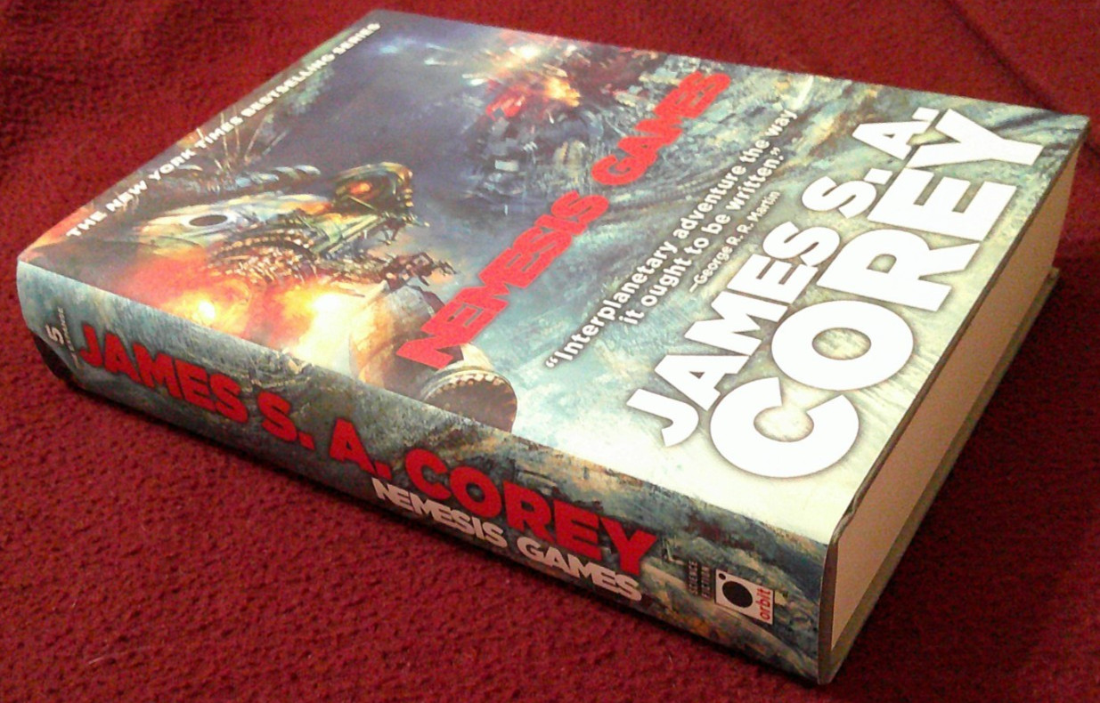 Nemesis Games by James S. A. Corey (2015, Hardcover) first print The Expanse #5