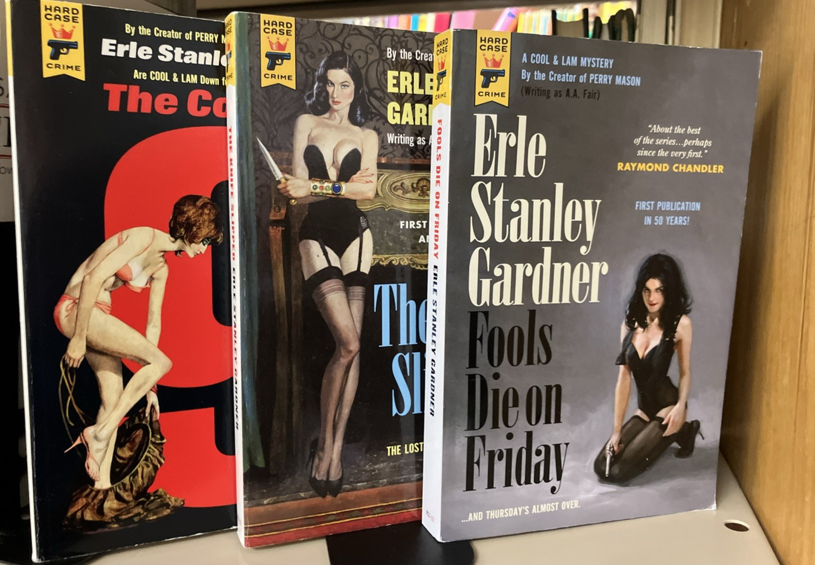 Hard Case Crime Noir Gardner Westlake Bradbury Spillane (Lot of 11 PBKs)