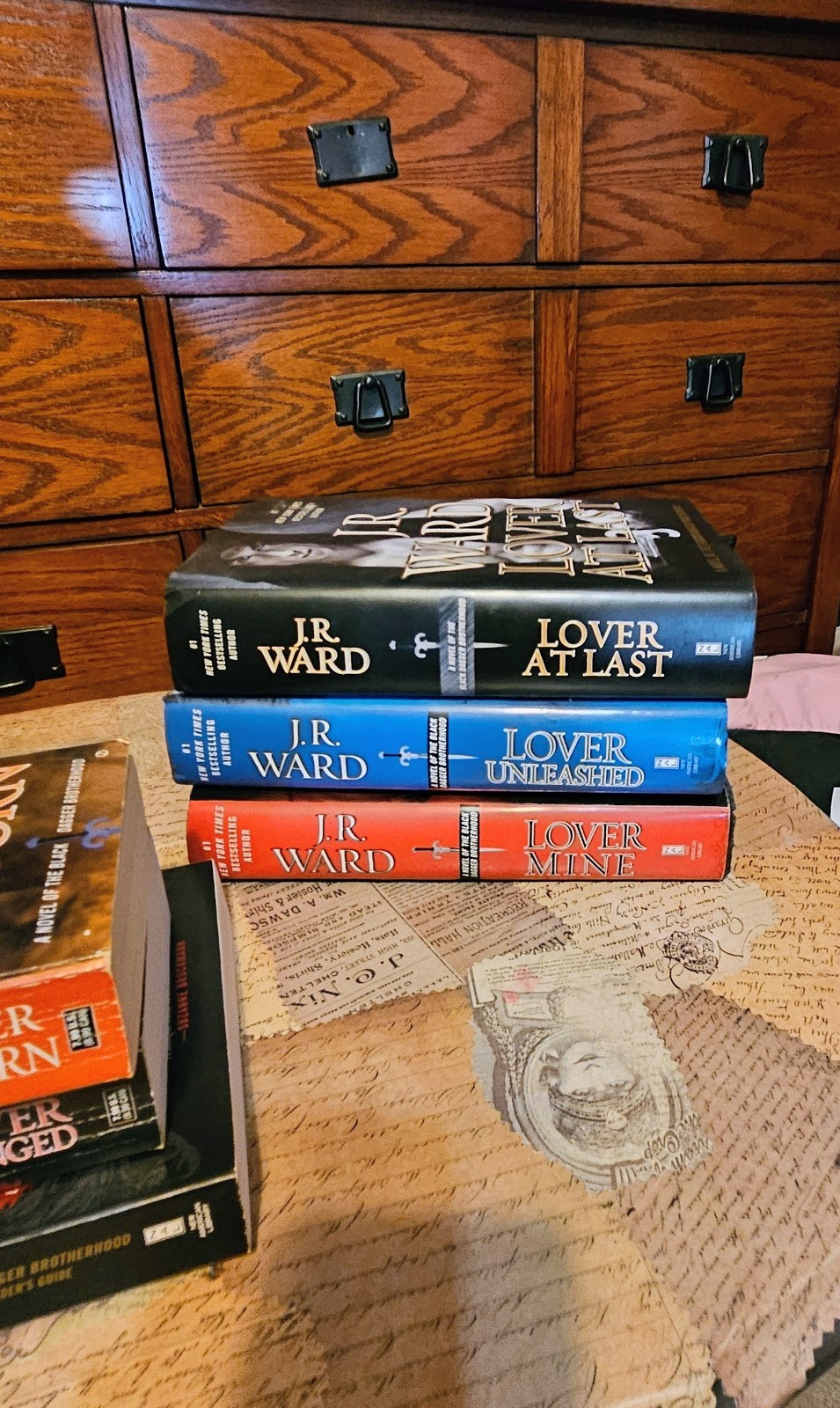 J.R. Ward Black Dagger Brotherhood Lot Books 1-12 Mixed Paperback Hardcover EUC