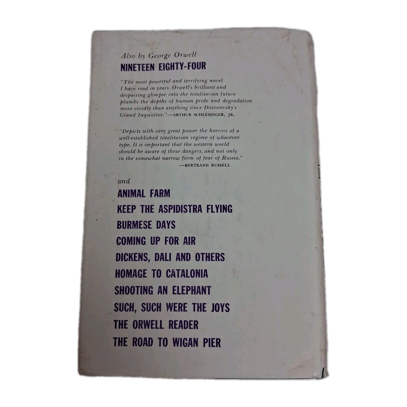 The Clergyman’s Daughter George Orwell [1959 US Edition] Hardcover Dust Jacket