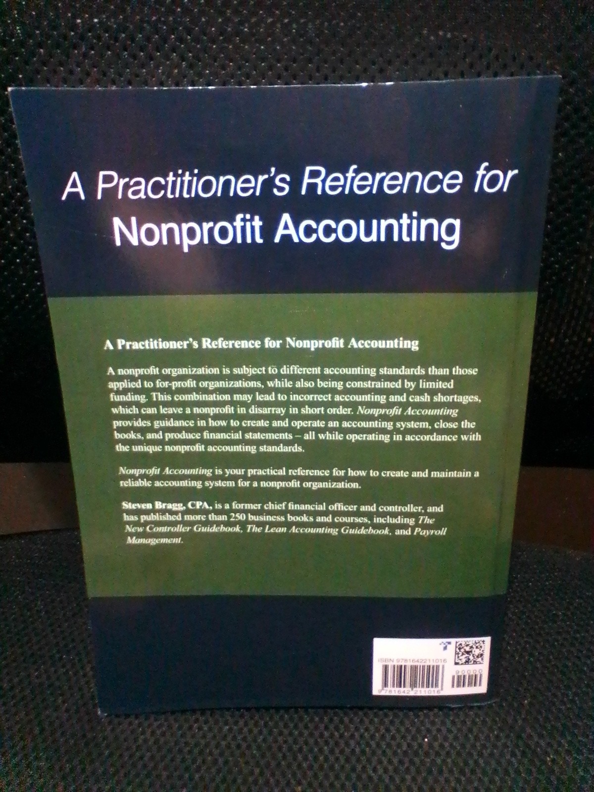 Nonprofit Accounting: Fourth Edition by Steven M Bragg: LIKE NEW