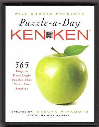 Will Shortz Presents – Hardcover, by Miyamoto Tetsuya; KenKen – Very Good