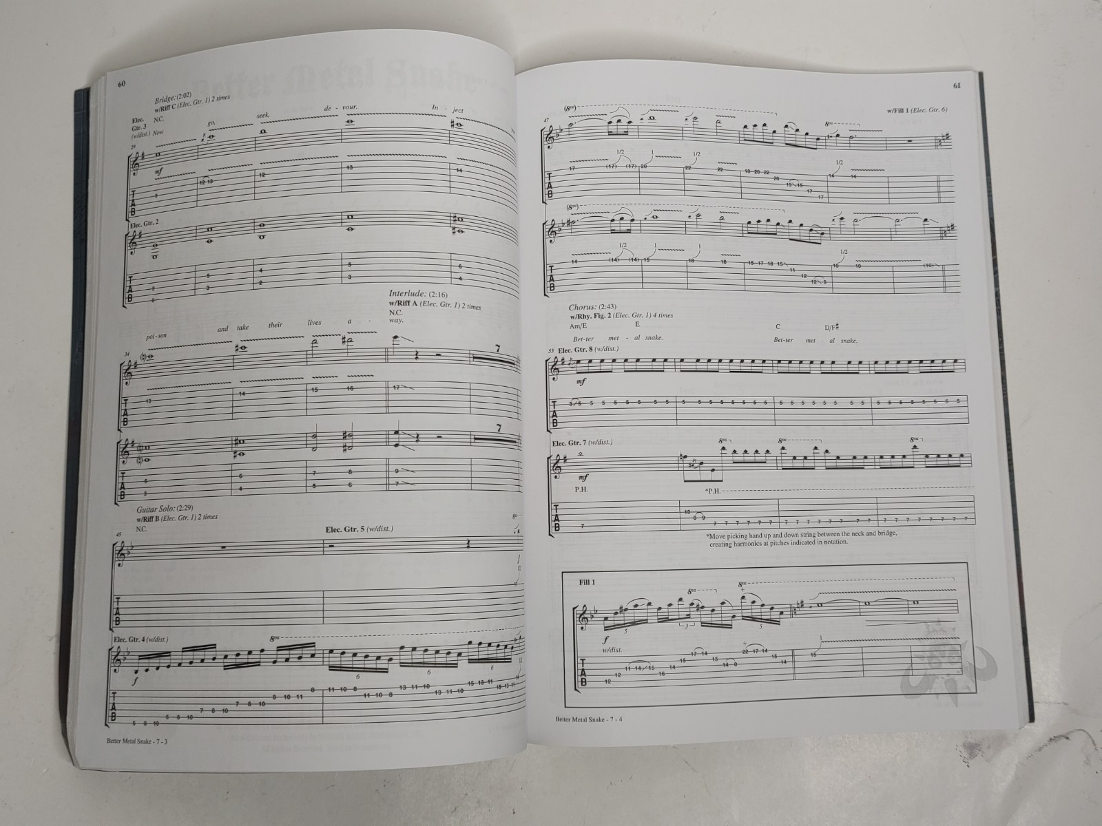 Dethklok The Dethalbum: Authentic Guitar TAB Tablature Book (Paperback) No Disc