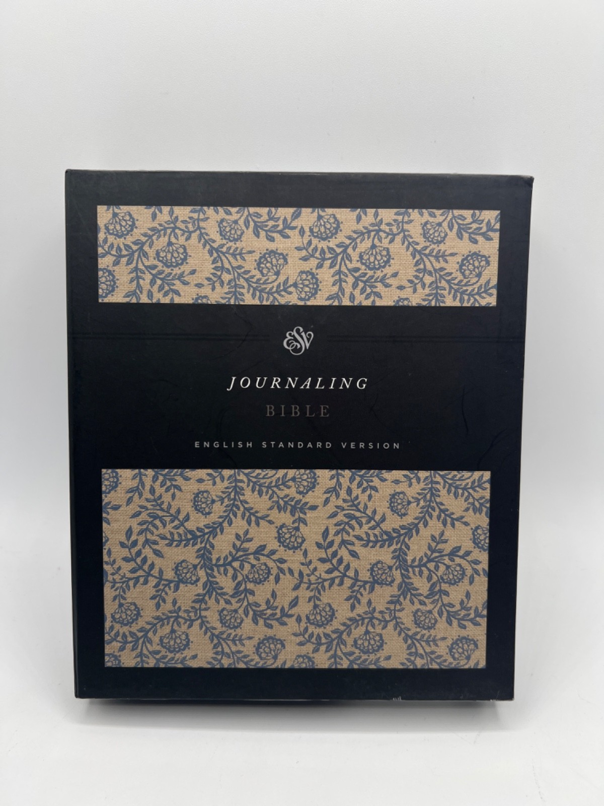 ESV Journaling Bible Cloth Over Board Floral Design with Slipcase – GOOD
