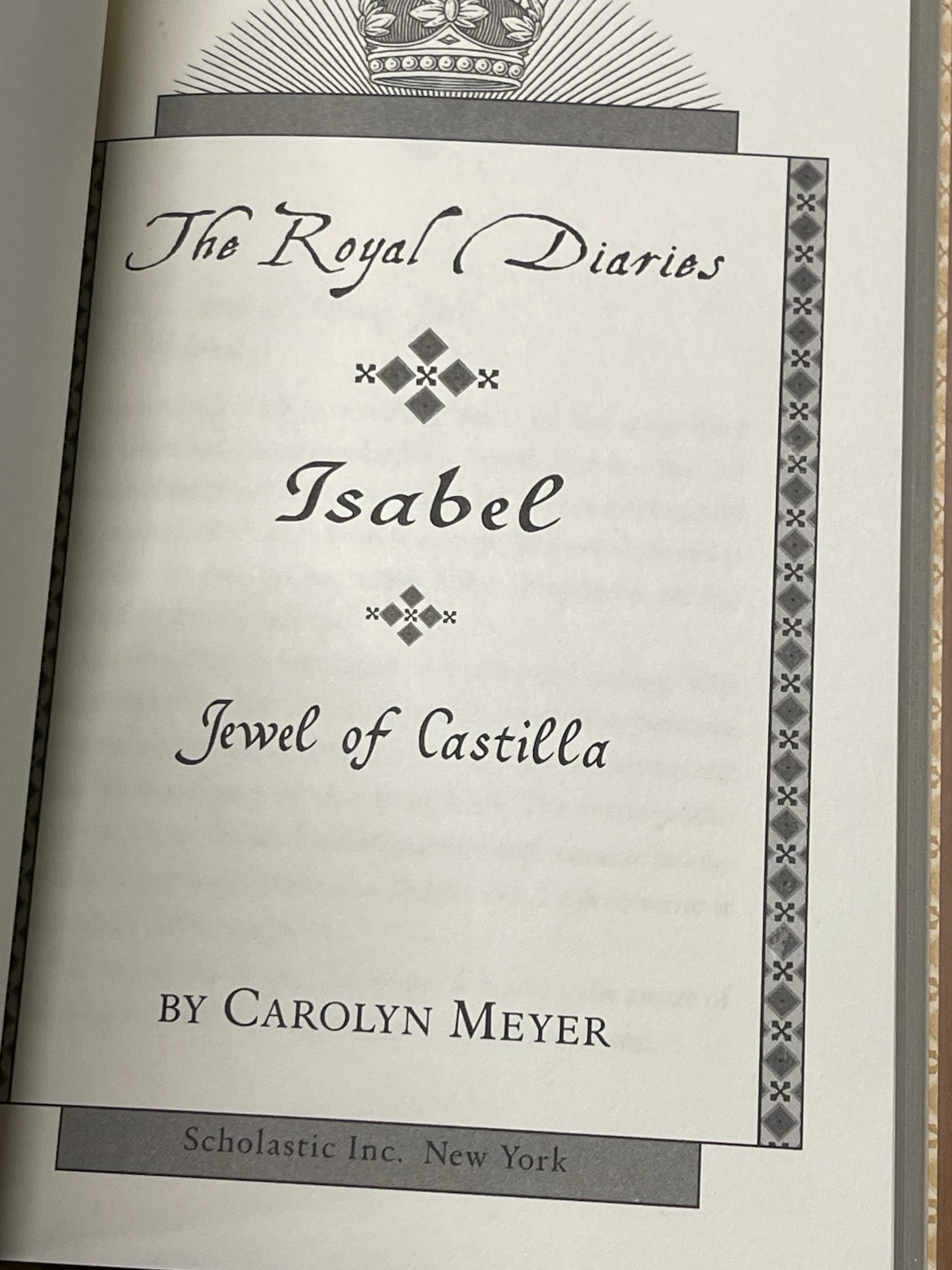 BOXED SET 4 Royal Diaries Elizabeth I Marie Antoinette Isabel Cleopatra HC Books