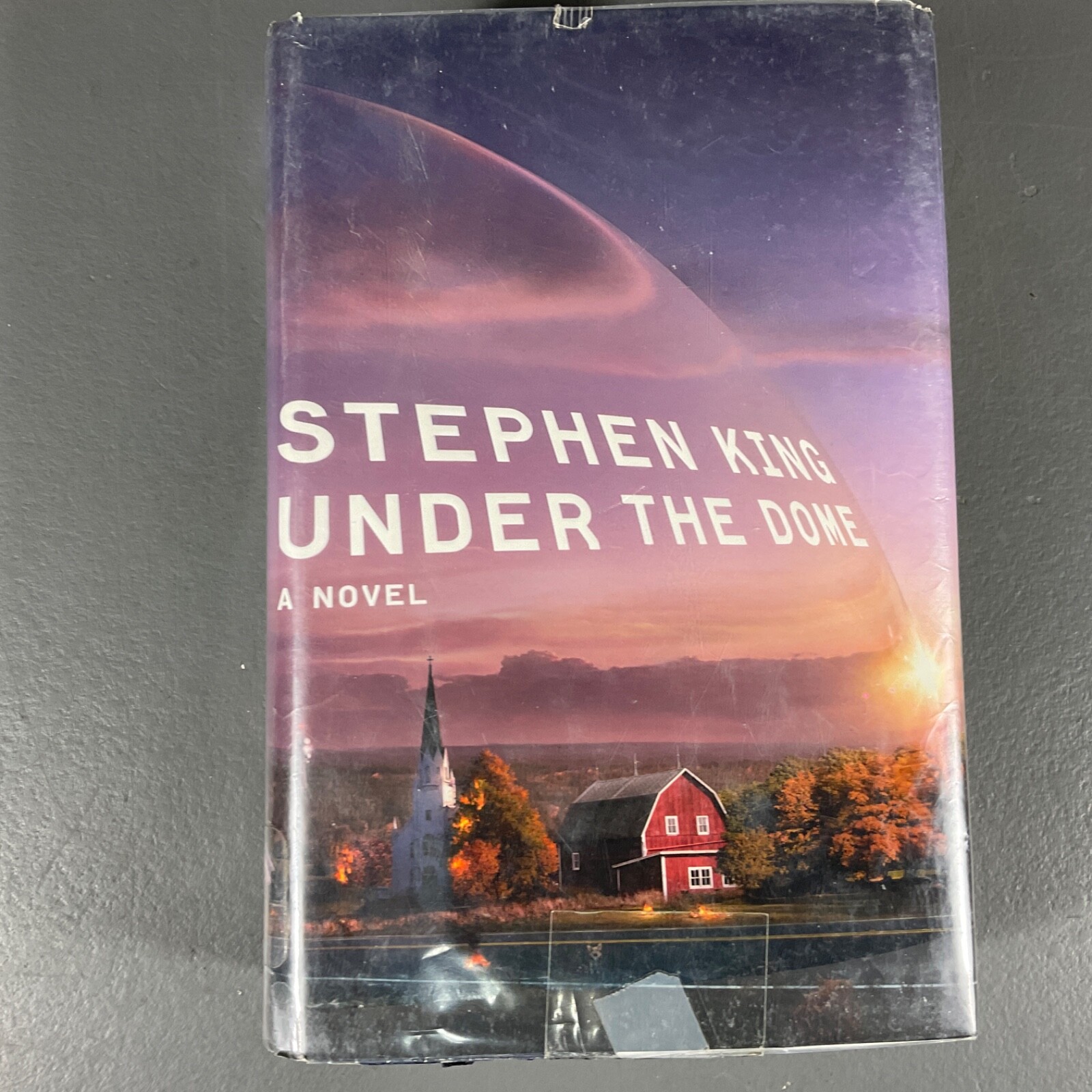 Under The Dome Novel By Stephen King Hardover Book Fiction Scribner 2009 U.S.A.