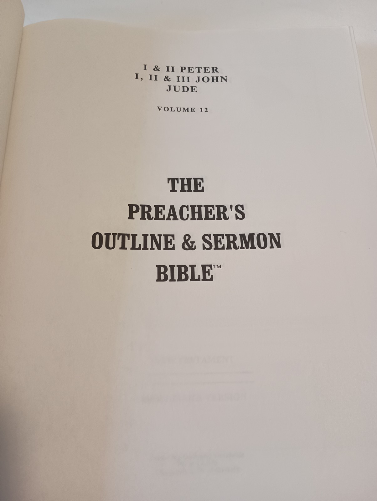 Preacher’s Outline and Sermon Bible: I & II Peter, I, II & III John, Jude (KJV)