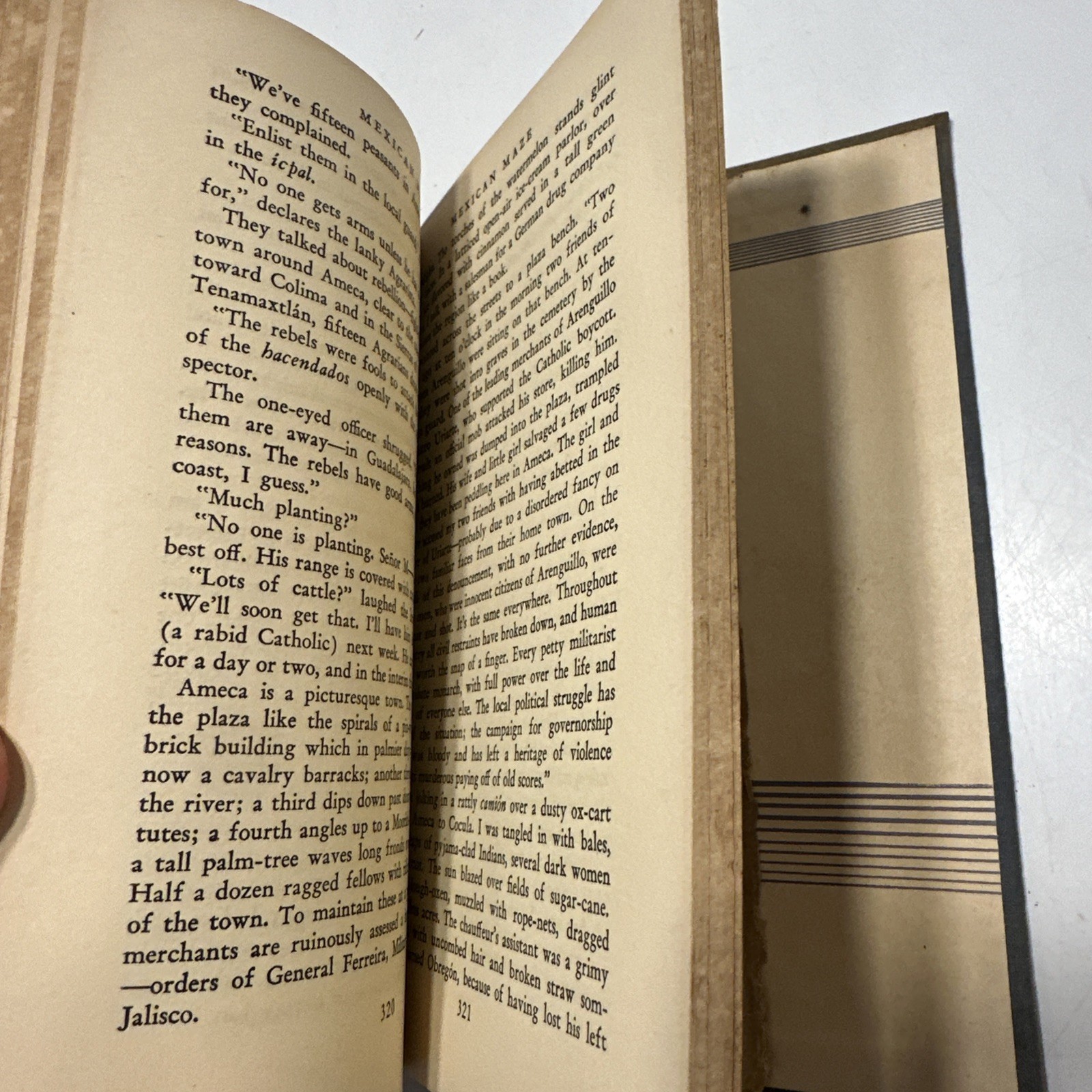 Mexican Maze By Carleton Beals 1931 Hardback Vintage