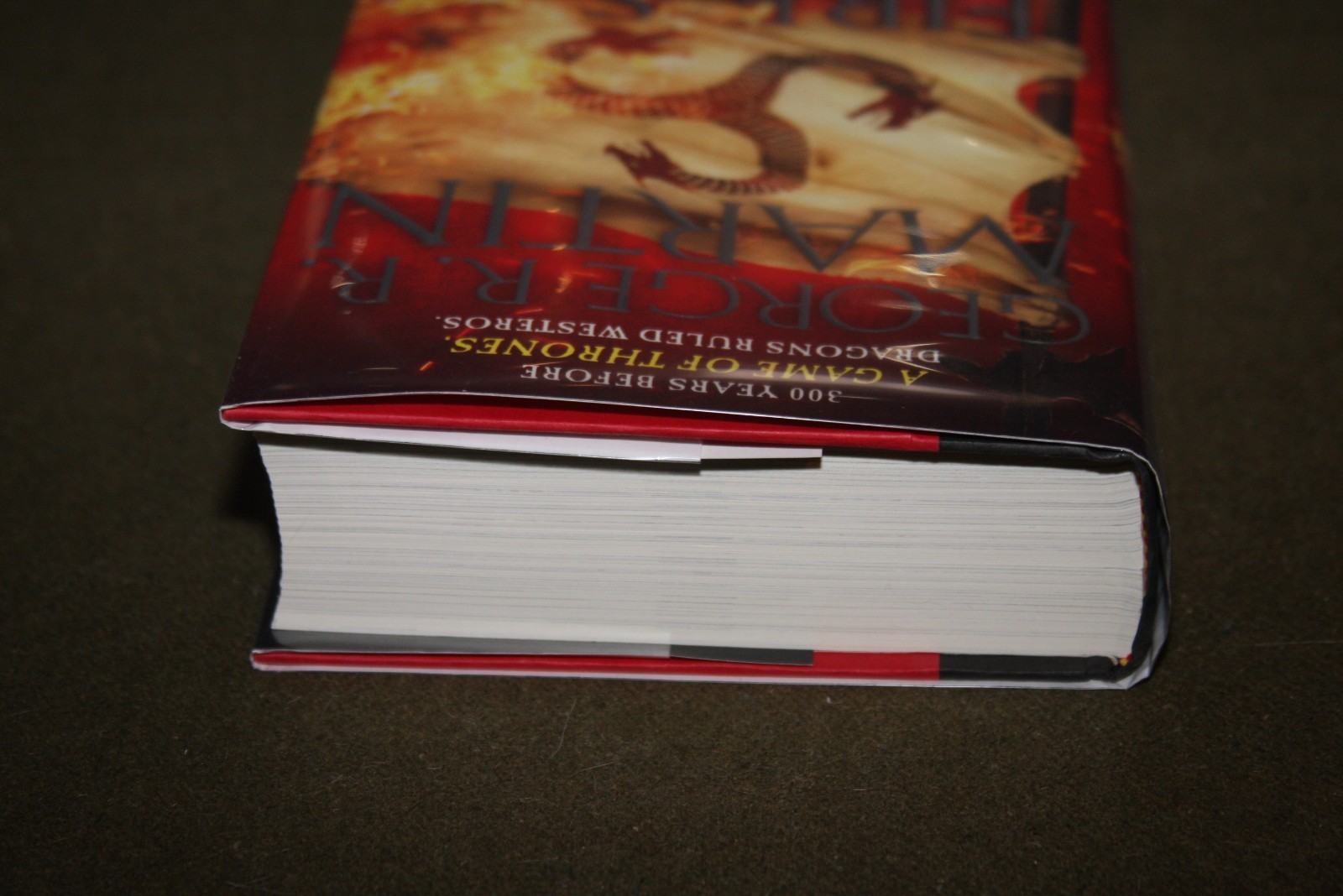 Fire & Blood by George R. R. Martin 2018 HC 1st Edition/1st Printing