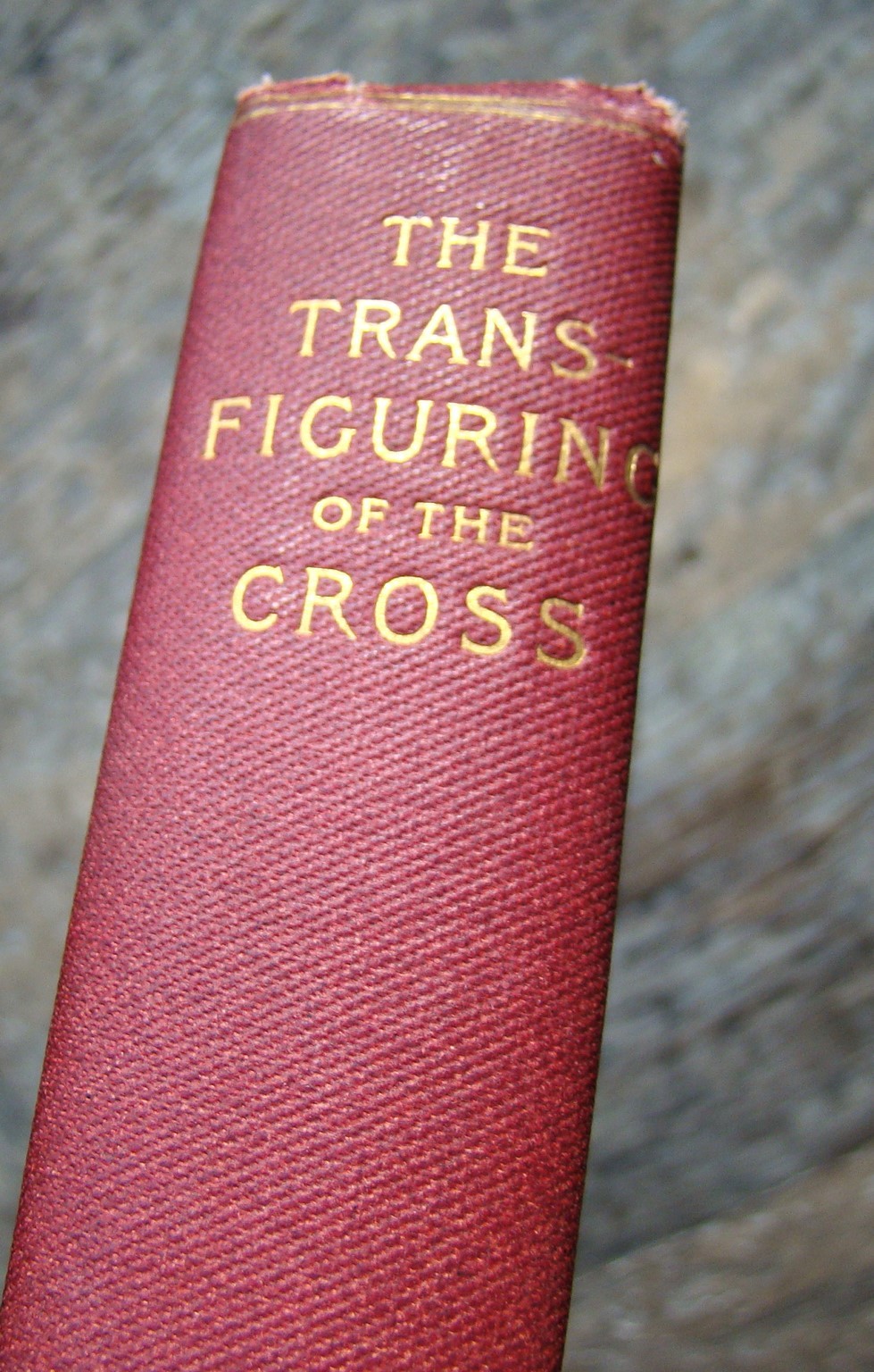 Transfiguring Of The Cross ~1896 Antique HC~ Sawin Christian Passion Theology ✞