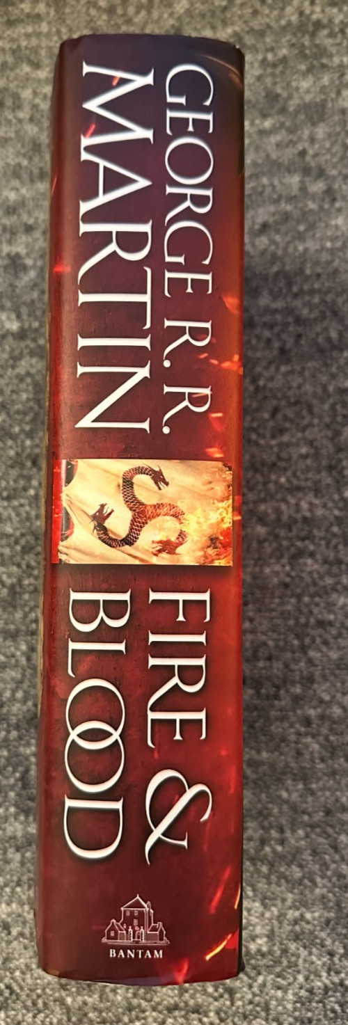 Fire & Blood by George R.R. Martin, Signed, 1st Edition, Hardcover, 2018