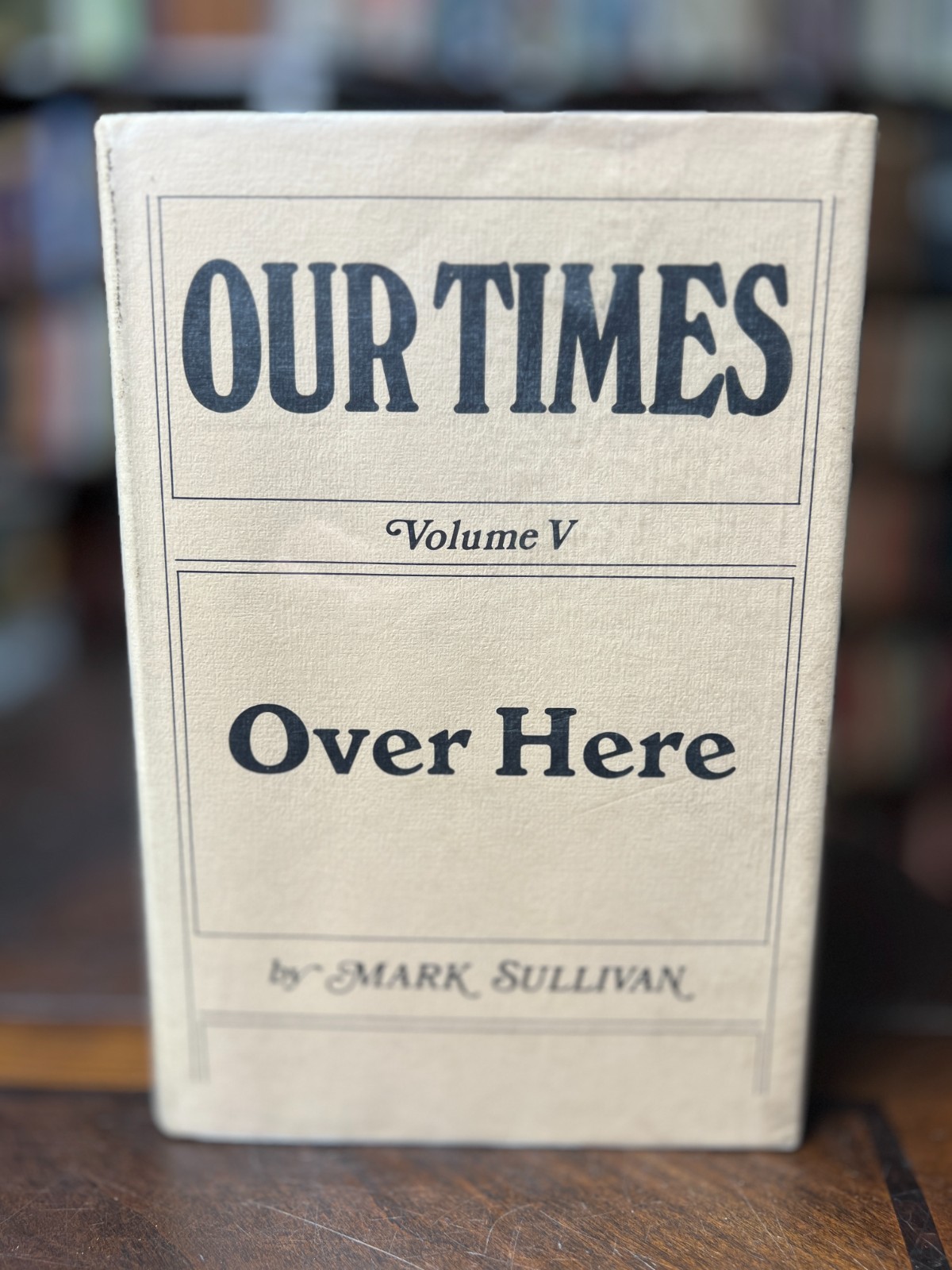 Our Times by Mark Sullivan 1972 HC Vol 1 – 6 Complete Ex-Library 5-2