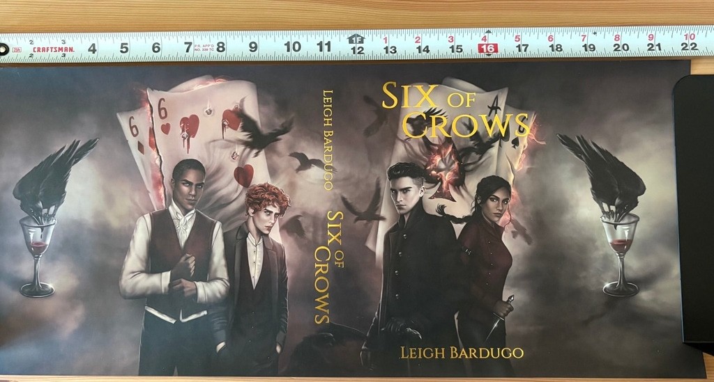 Six of Crows Crooked Kingdom A Touch of Magic Designs Dust Jackets Only NEW