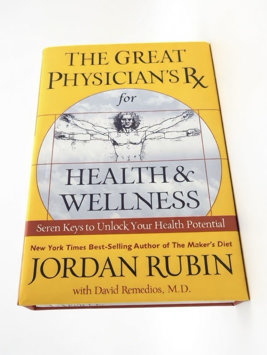 Jordan Rubin Biblical Health & Wellness GPRX Set – Book, DVDs & Audio CDs