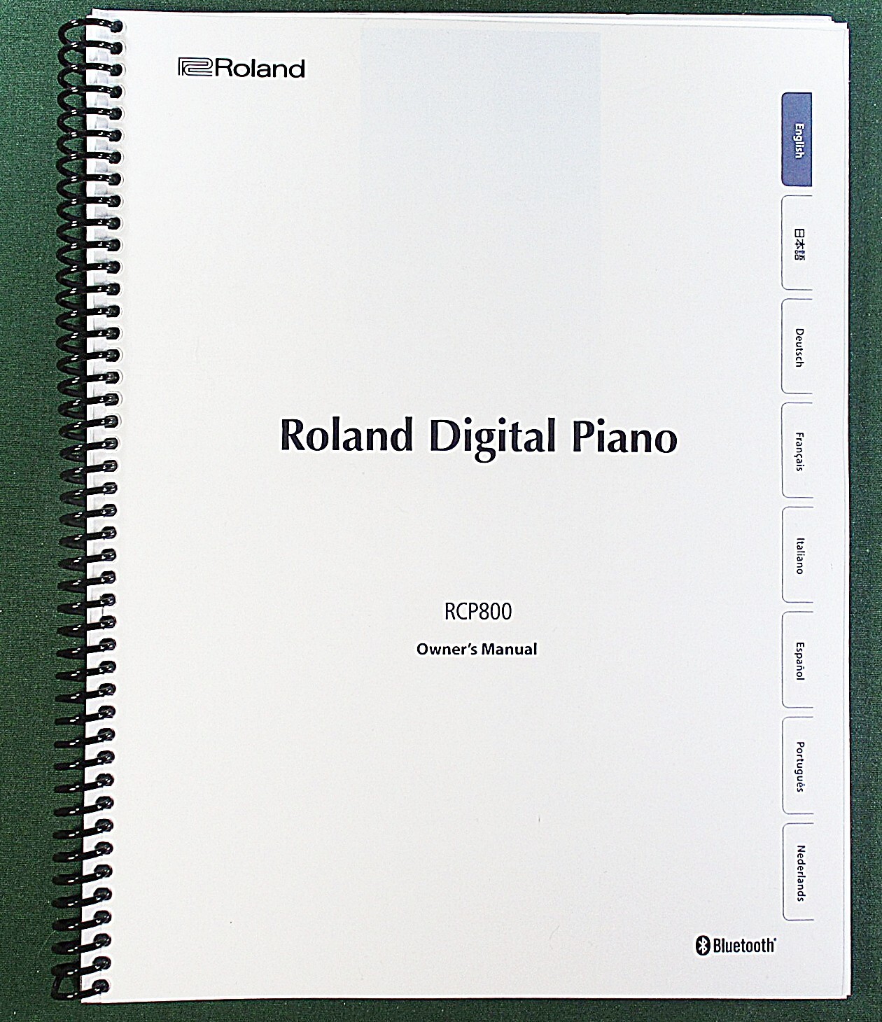 Roland RCP800 Owner’s Instruction Manual: 38 Pages & Protective Covers!