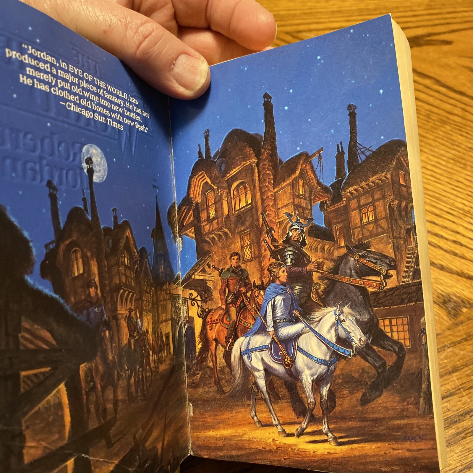 The Eye of the World (The Wheel of Time, Book 1 And 7 Paperback~Jordan, Robert