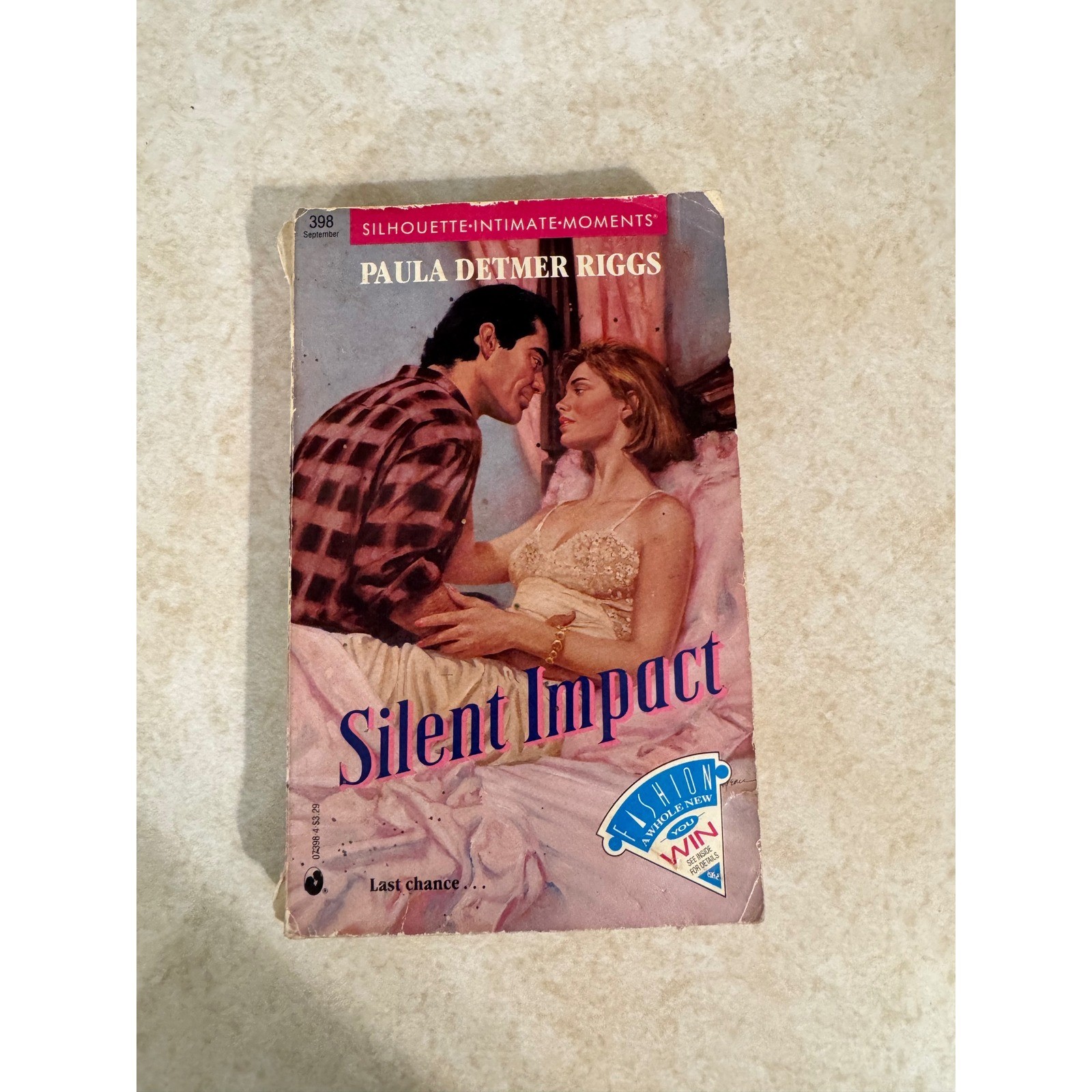 Silent Impact Paula Detmer Riggs Silhouette Intimate Moments 398 Romance 1991