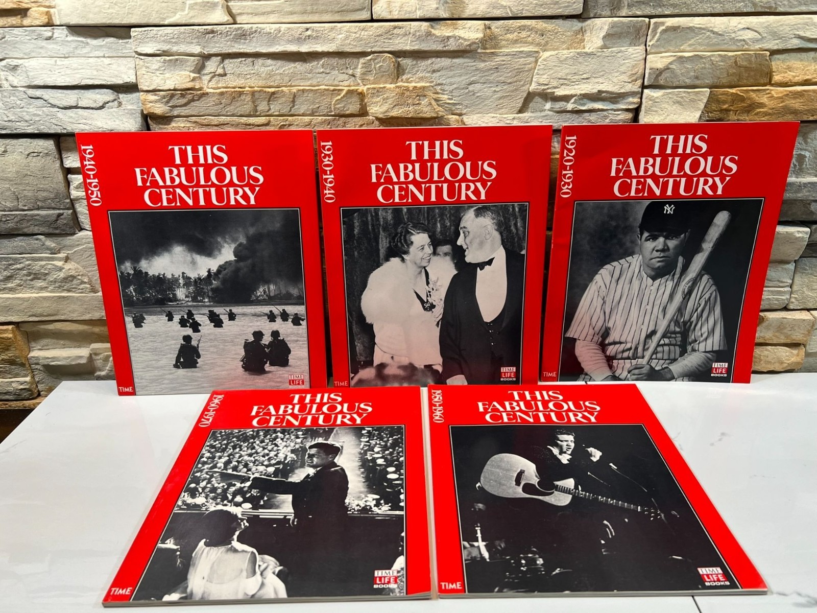 This Fabulous Century 1920-1970 Time-Life Books 5-Book Lot 1988 First Edition