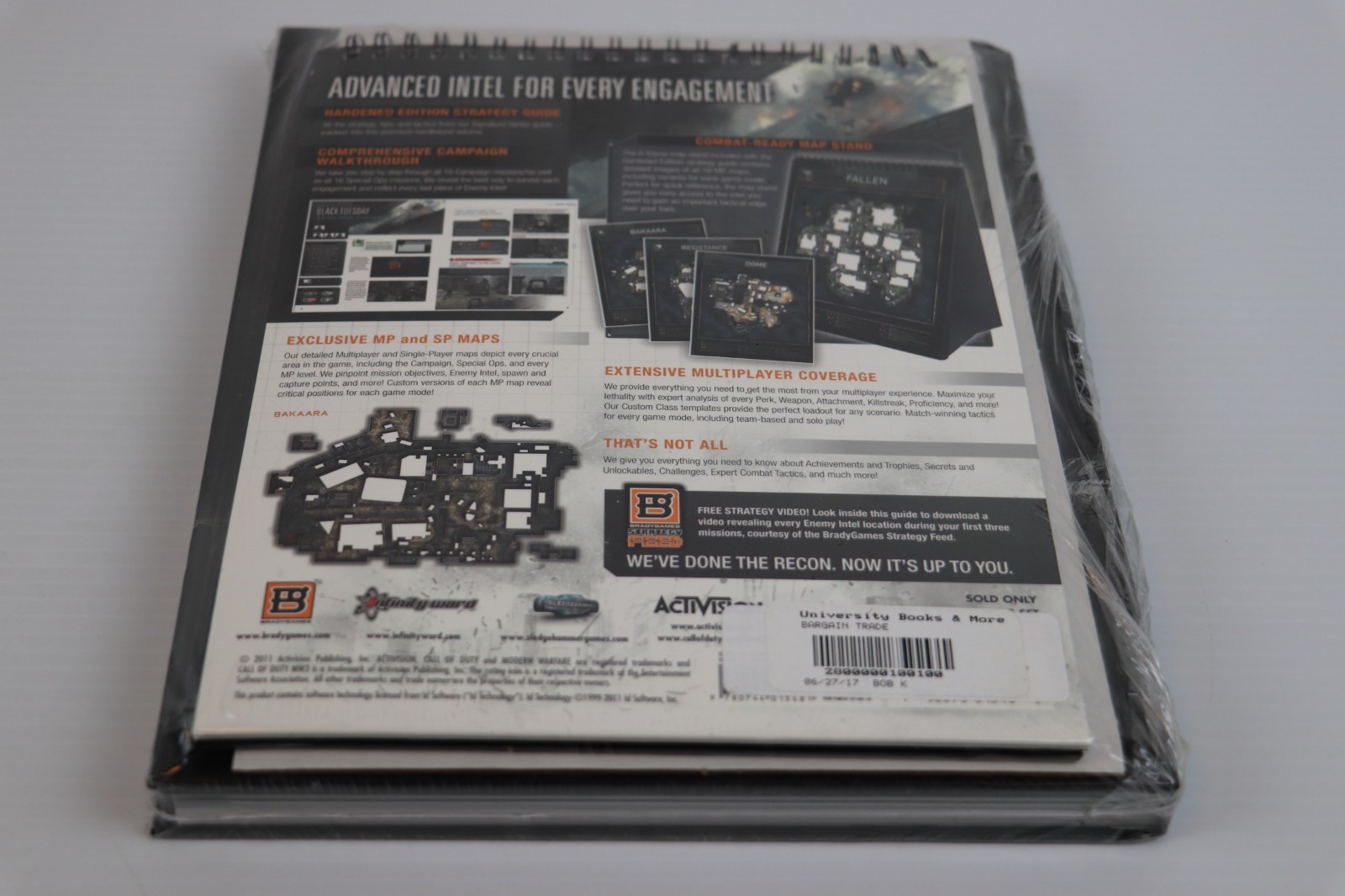 NEW Call of Duty Modern Warfare 3 Official Strategy Guide Hardened Edition SEALD