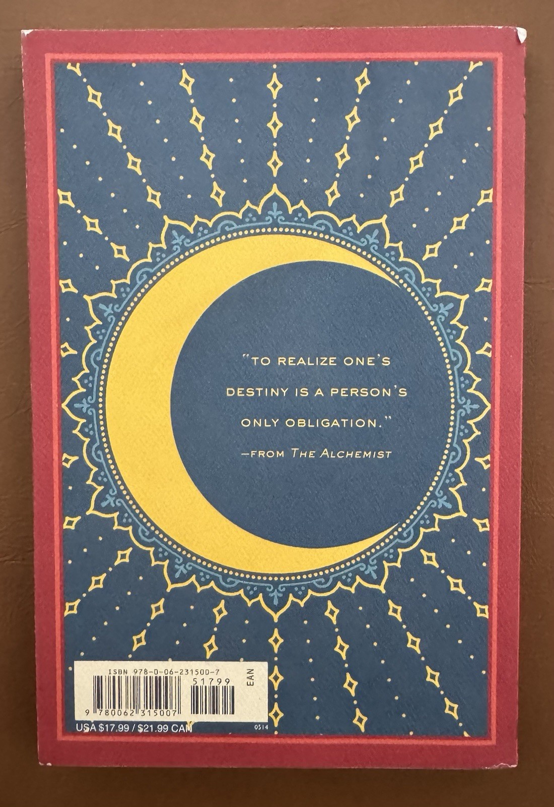 The Alchemist – Paperback By Coelho, Paulo – VERY GOOD