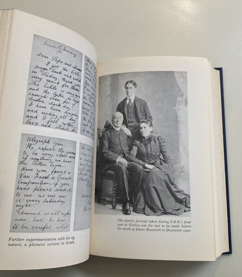 F.D.R. His Personal Letters~Early Years~Stated First Edition~1947~HC/DJ~VG Cond.