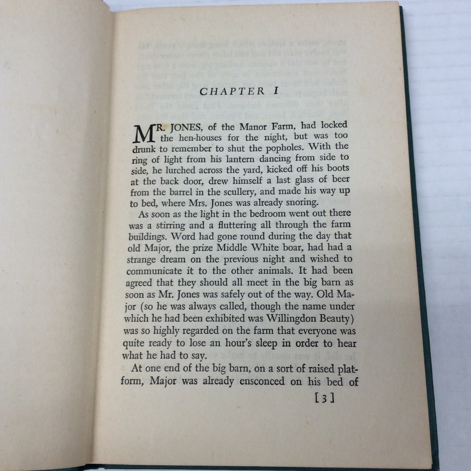 ANIMAL FARM hc George Orwell 1946