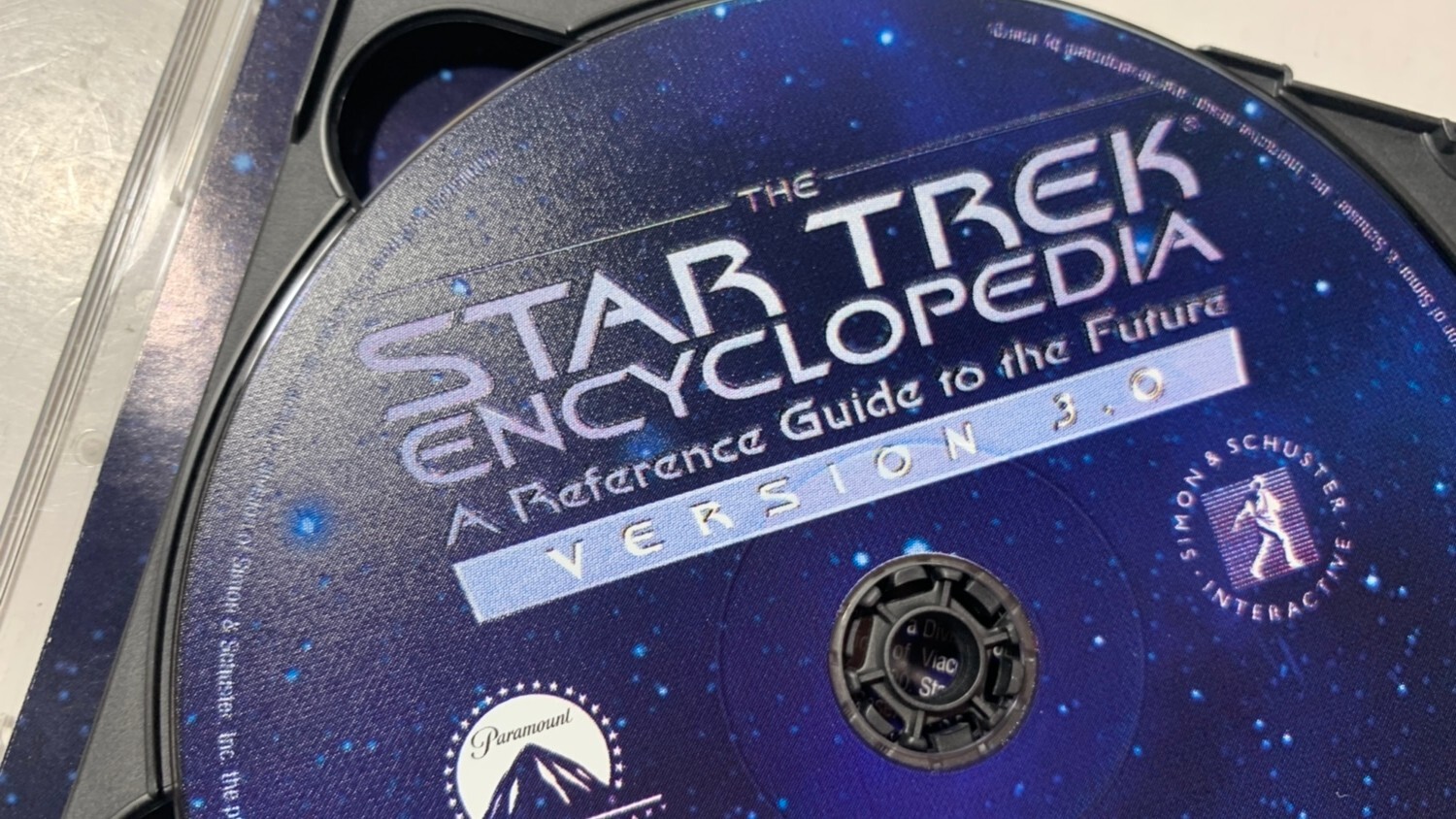 Vintage Star Trek Encyclopedia CD-ROM Reference Guide To The Future Version 3.0