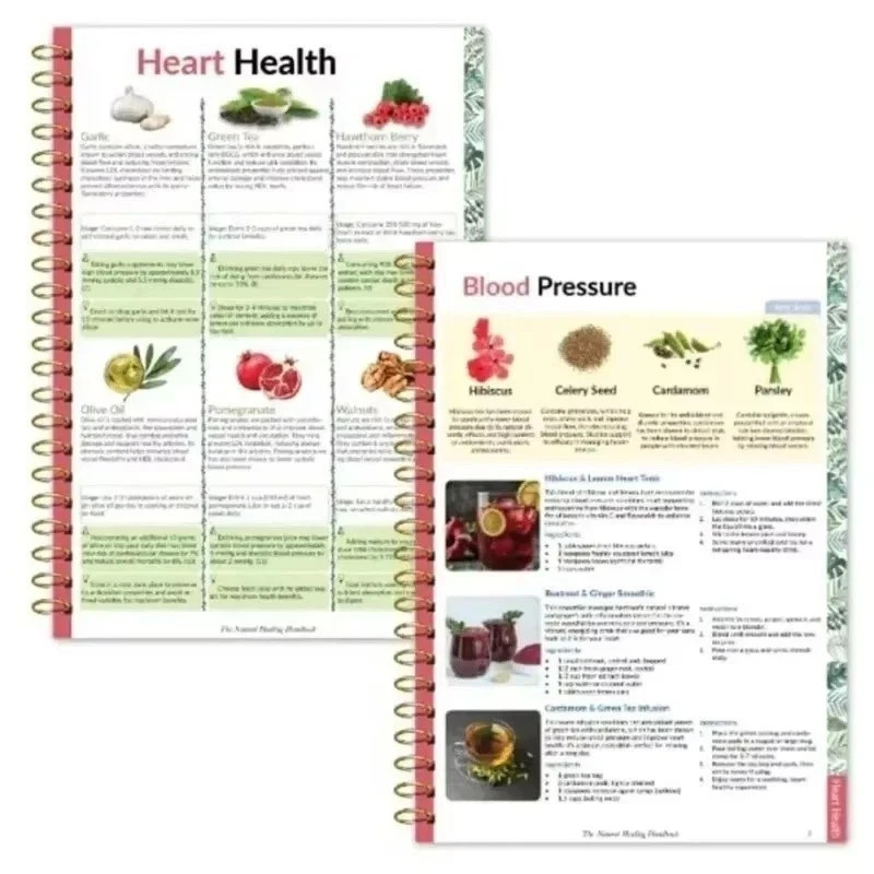 The Natural Healing Handbook – Ancient Herbal Remedies Spiral-Bound Guide