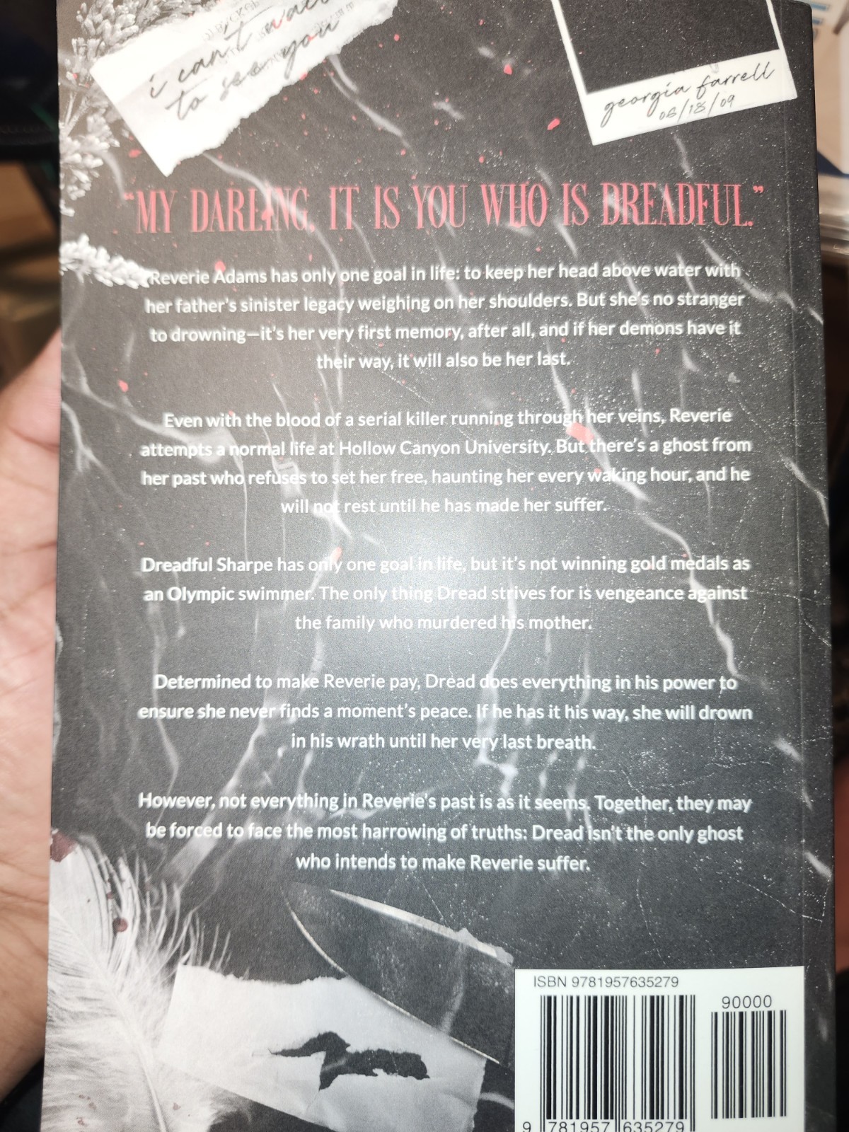 My Dreadful Darling Paperback by H. D. Carlton I538