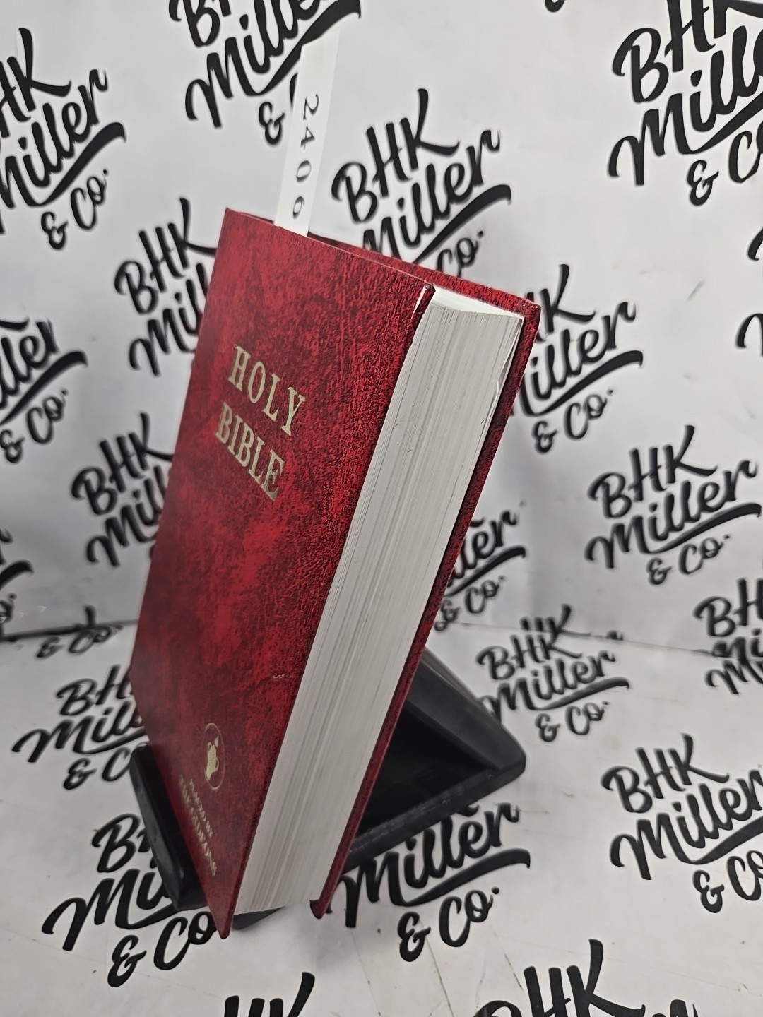 Holy Bible Authorized King James Version by Gideons, Hardcover,