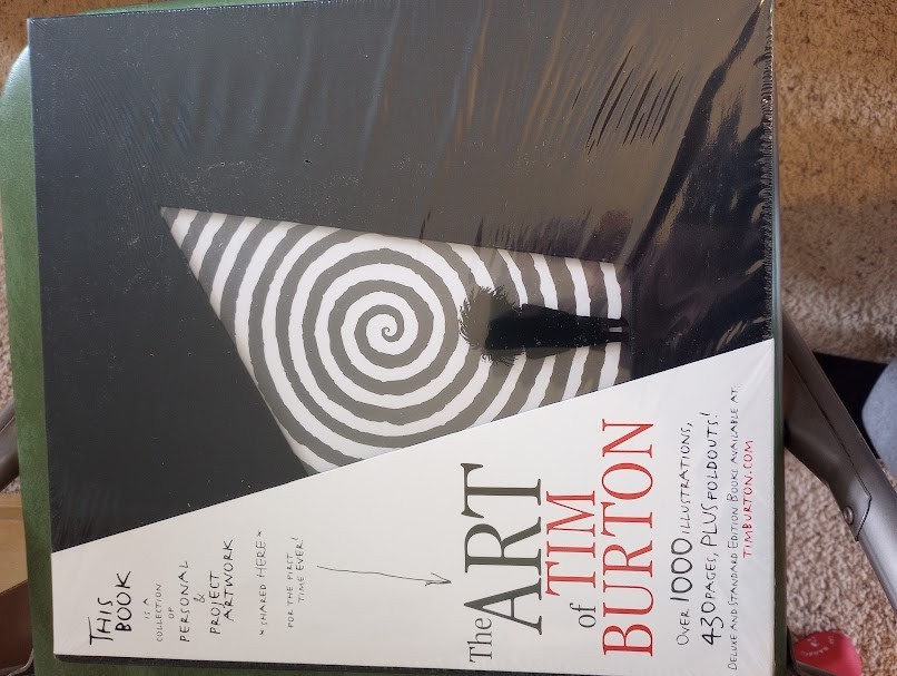 The Art Of Tim Burton Standard Edition Large Hardcover New & Sealed