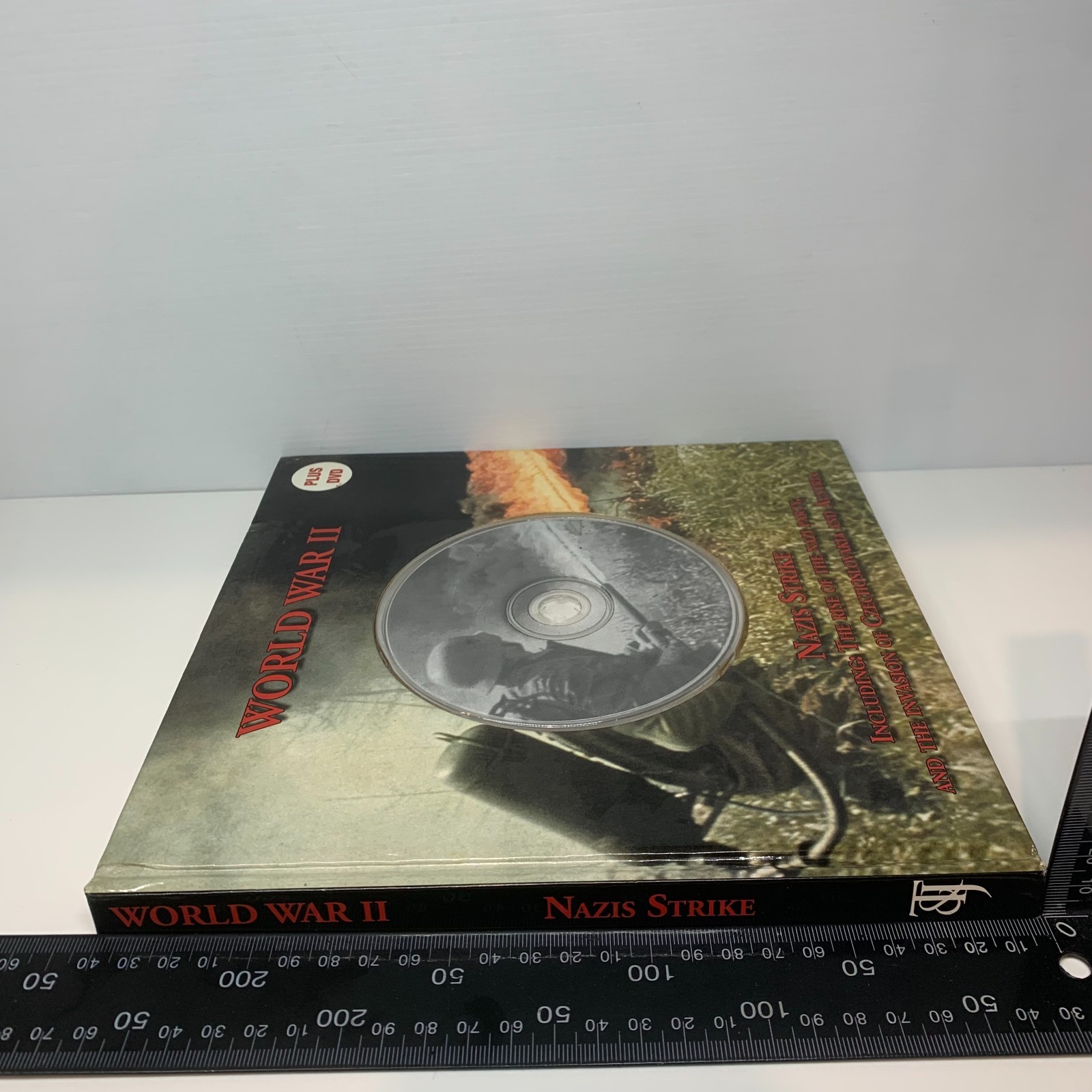 World War II by Nazis Strike (Hardcover Book + DVD) Military History