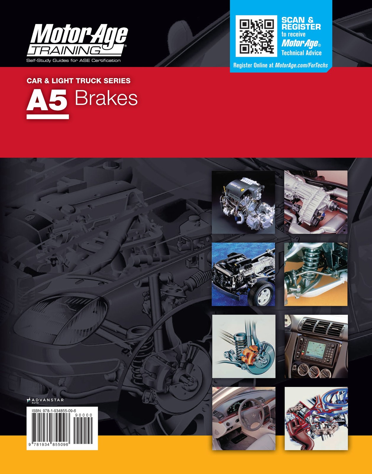 ASE Test Preparation – A5 Brakes (Motor Age Training) by Motor Age Staff (20…