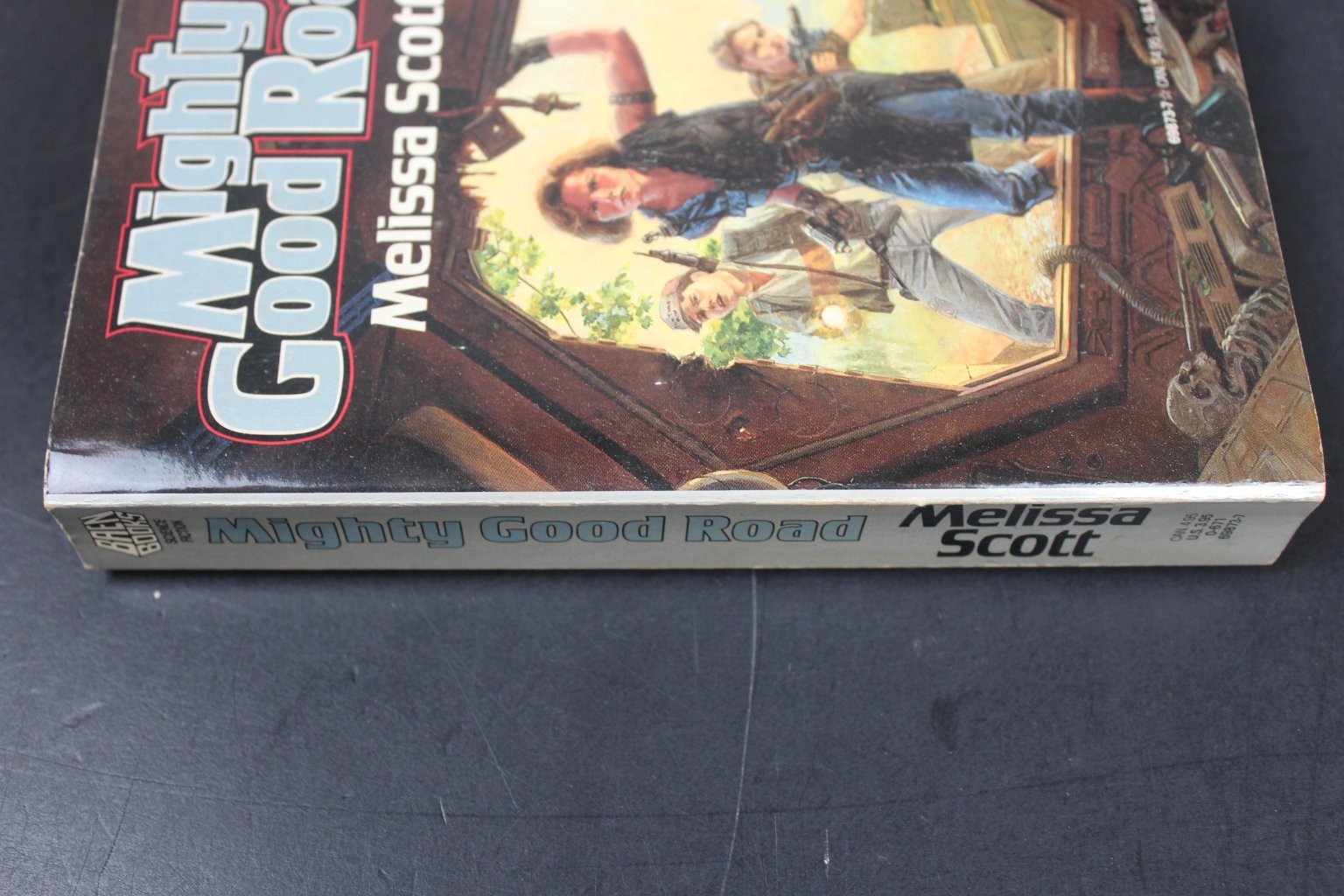 Mighty Good Road Melissa Scott 1990 First Printing Sci-Fi Baen Books PB VG