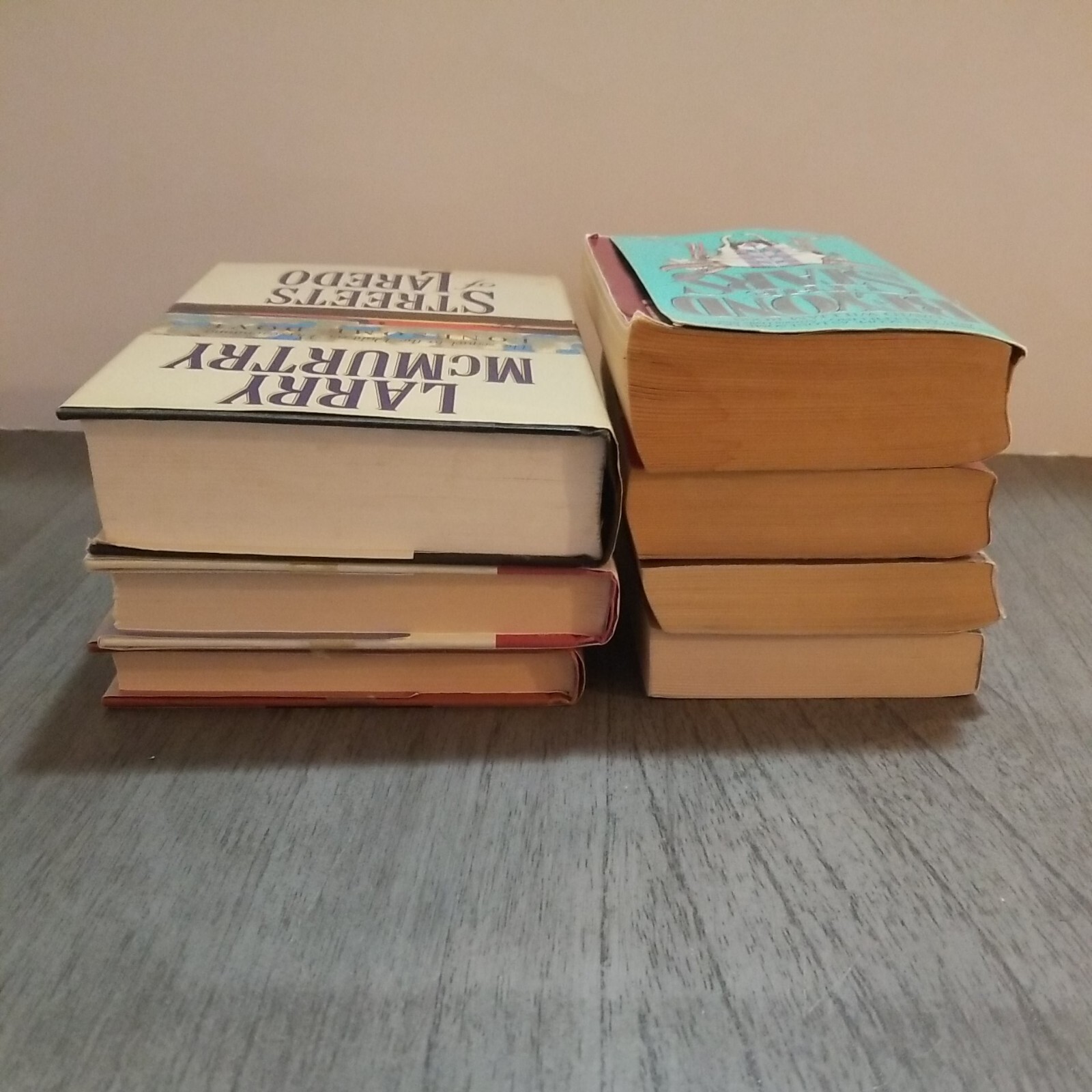 Lot of 7 Random Western, War Novels All Vintage Random Mix Cowboys, War, Action