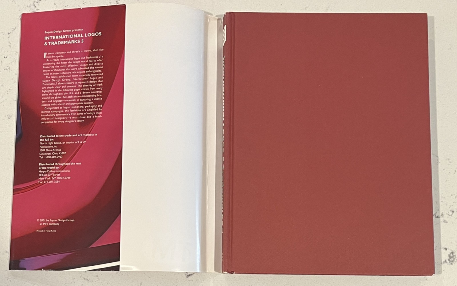 International Logos & Trademarks Vol. 5 5IVE HB Book w/Jacket