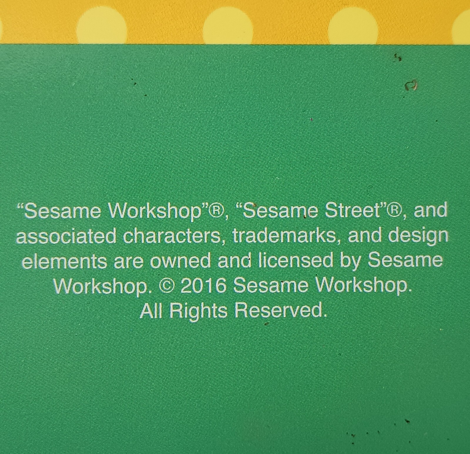 Sesame Street 123 Play With Me Jumbo Coloring Activity Book 2 Pages Used 2018
