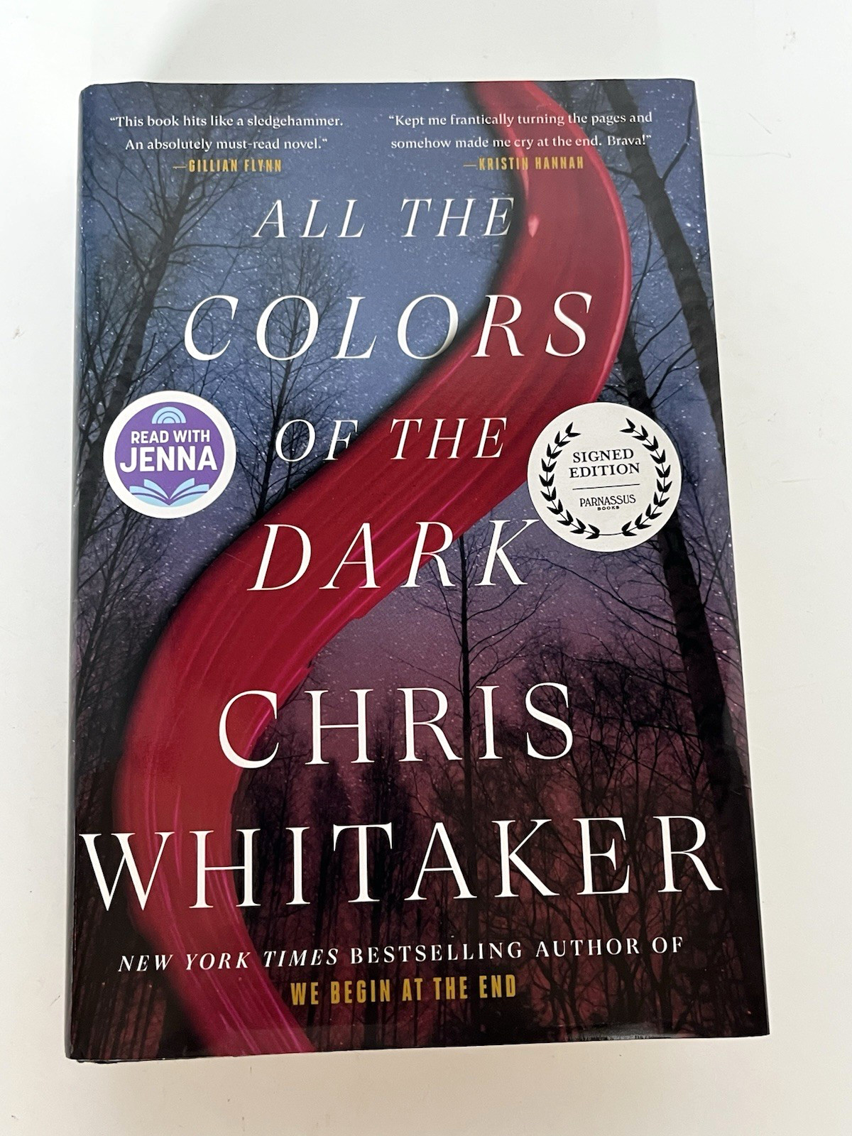 Chris Whitaker All the Colors of the Dark SIGNED FIRST EDITION Hardback w/ DJ