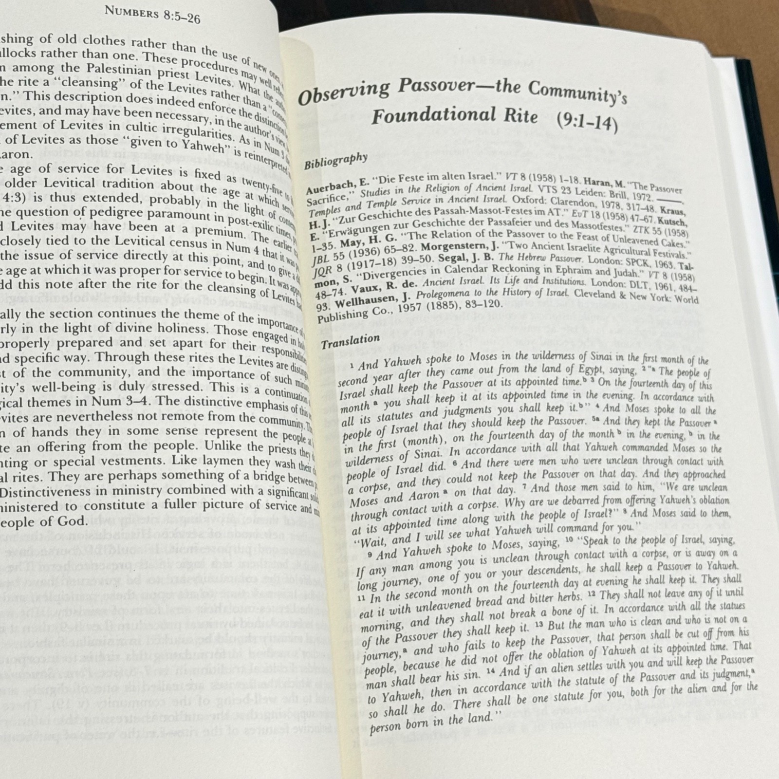 NUMBERS, Philip J. Budd, Vol. 5, Word Biblical Commentary, 1984, Hardcover