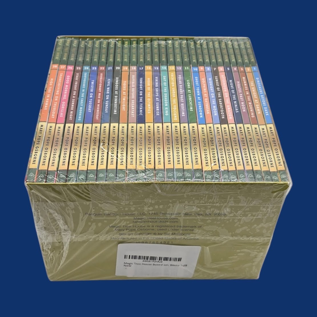 Set 7A: Magic Tree House A Library of Books 1-28 – Mary Pope Osborne Collection