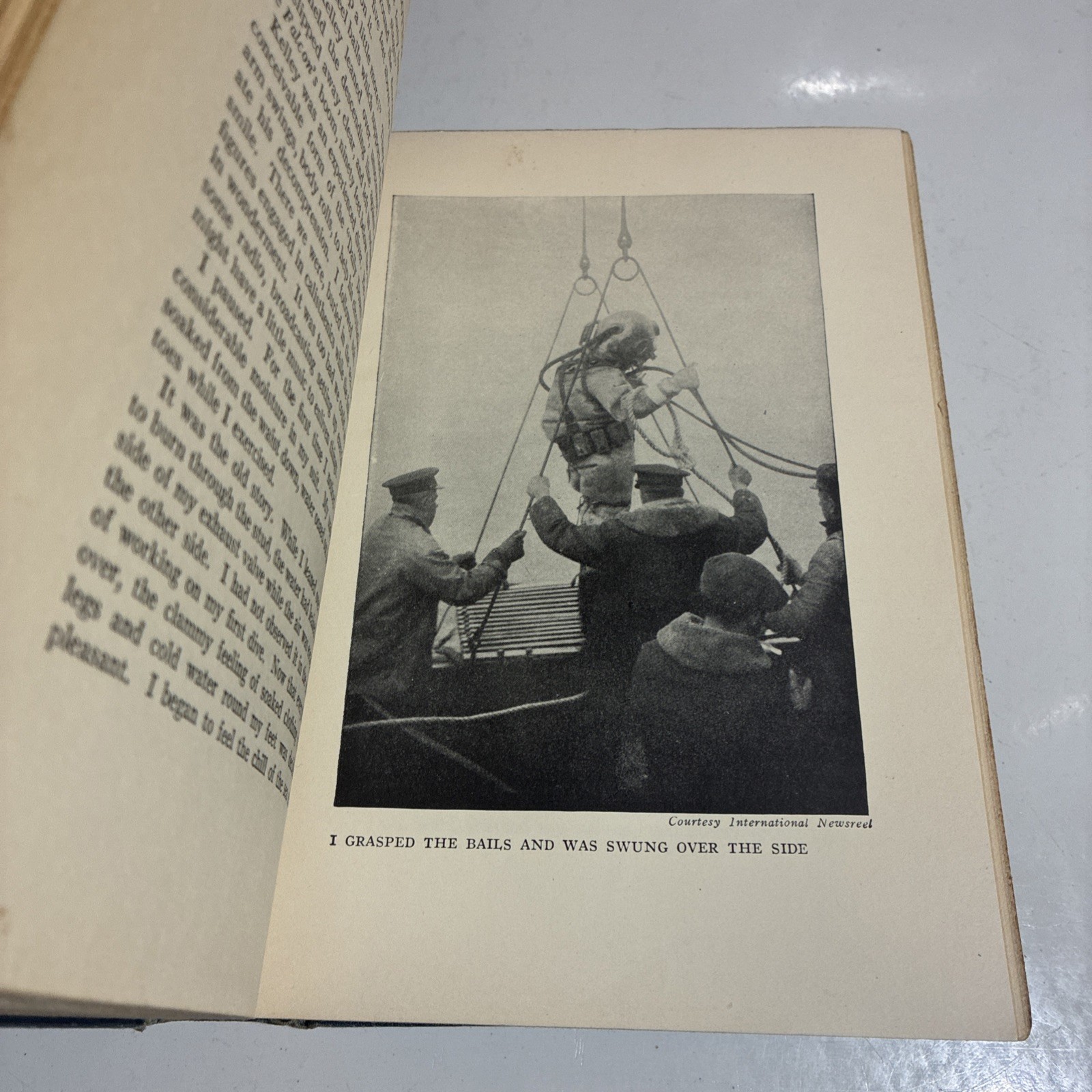 Signed Antique Book On The Bottom Edward Ellsberg Navy Submarine Military WWI