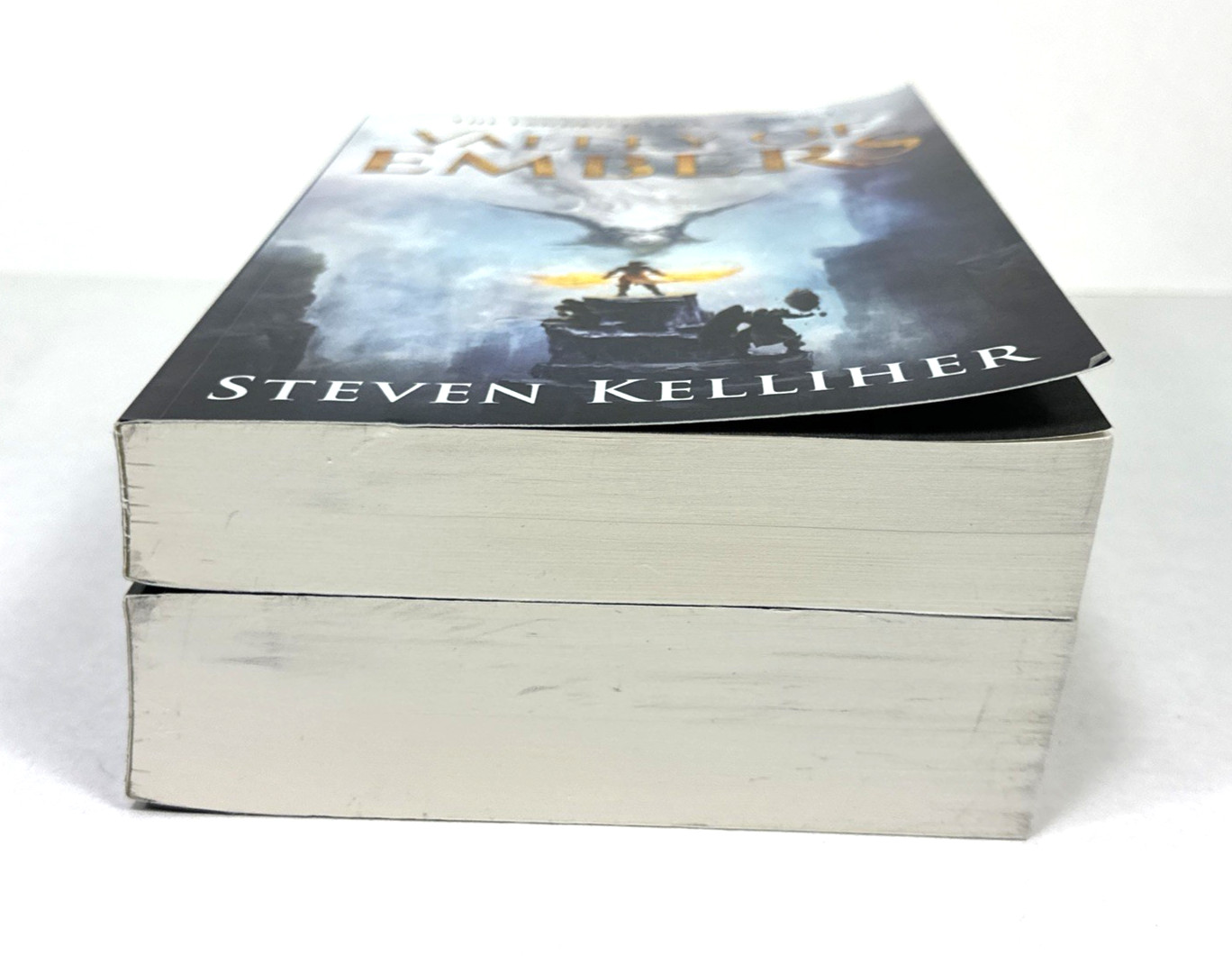 The Landkist Saga 2 book Lot by Steven Kelliher, Valley of Embers, Emerald Blade