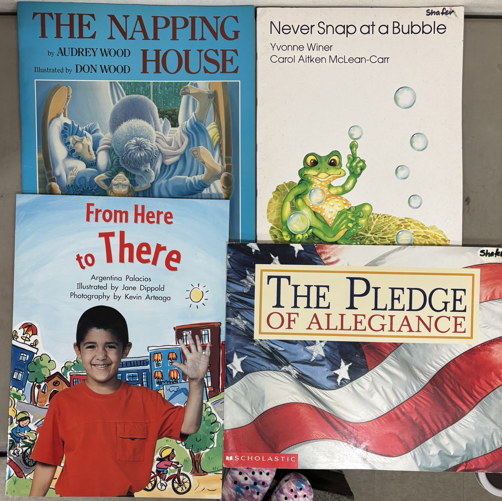 Lot of 20 Large Oversize Easel Big Picture Books Teacher School Story Time Lot#3