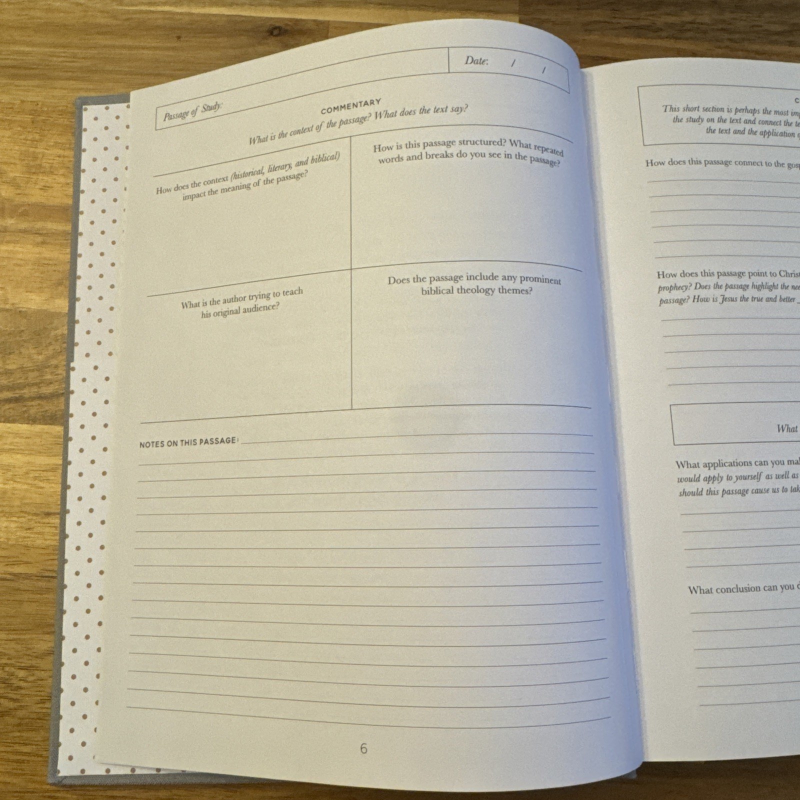 NEW In The Word A Journal For Deeper Bible Study By The Daily Grace Co Linen
