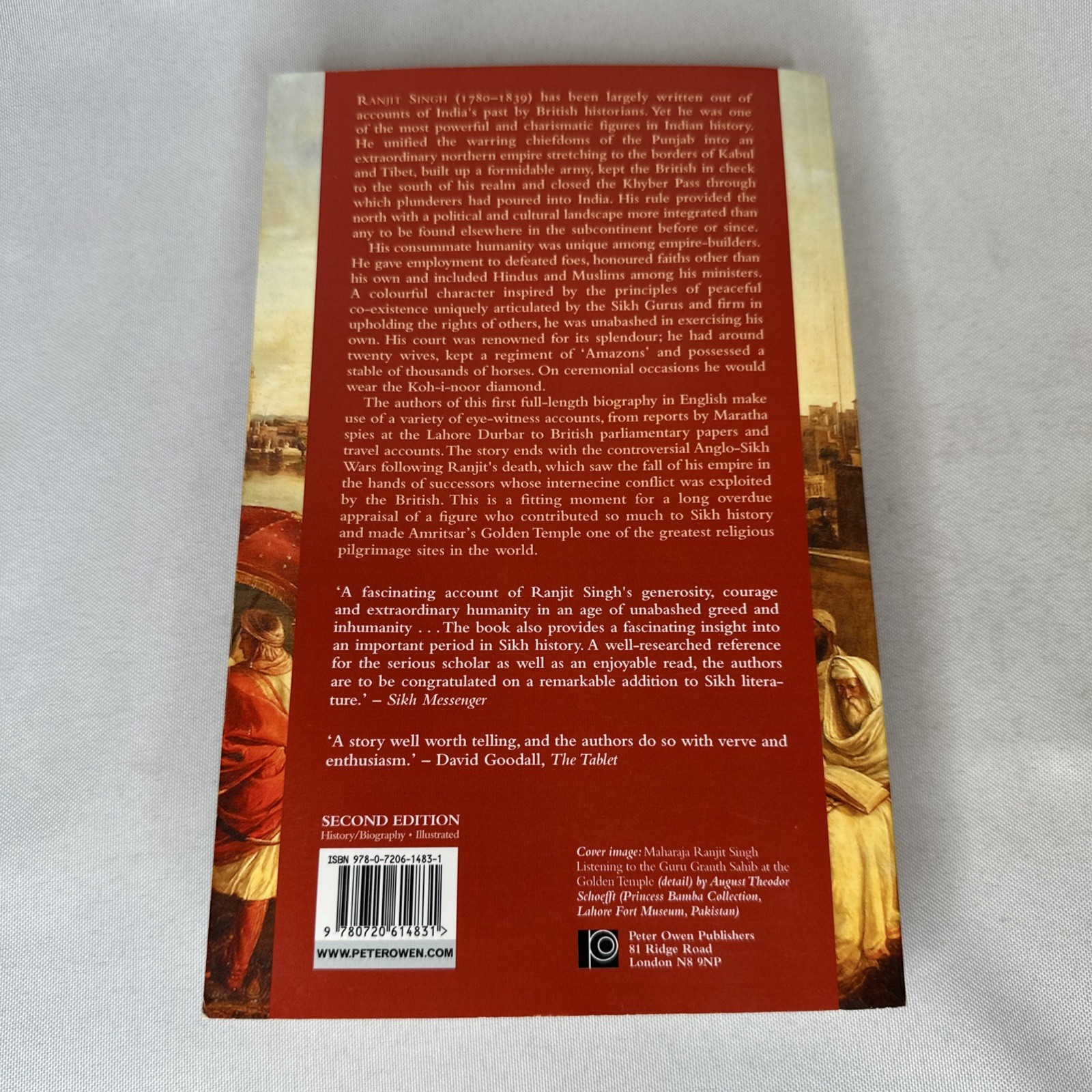Empire of the Sikhs : The Life and Times of Maharaja Ranjit Singh