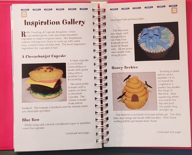 NEW „EASY CUPCAKE RECIPES“ Hardback Spiral 2010 Cookbook Resources LLC 174 Pages