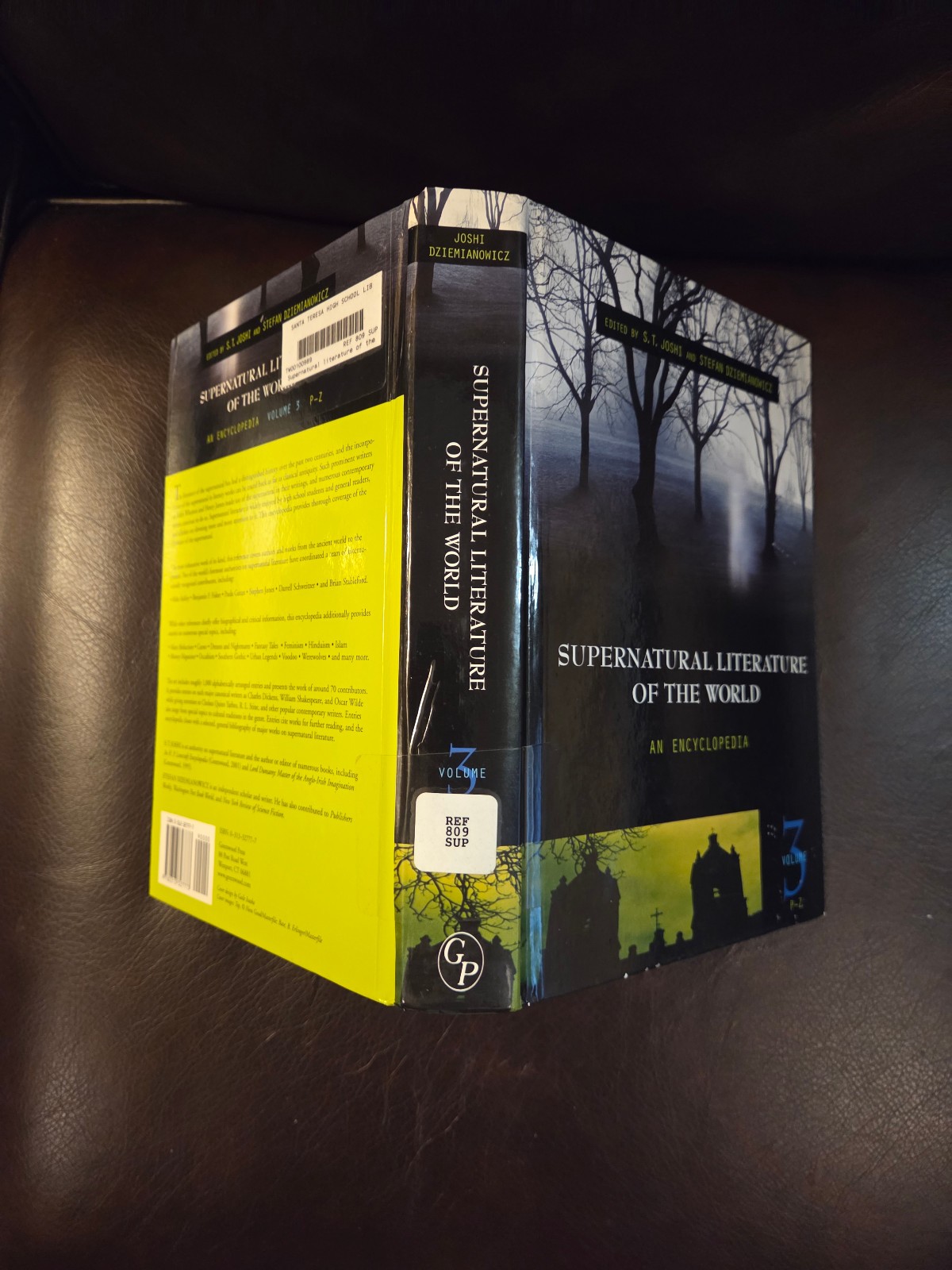 Supernatural LIterature of the World: Three Volume Set-2005-S.T. Joshi