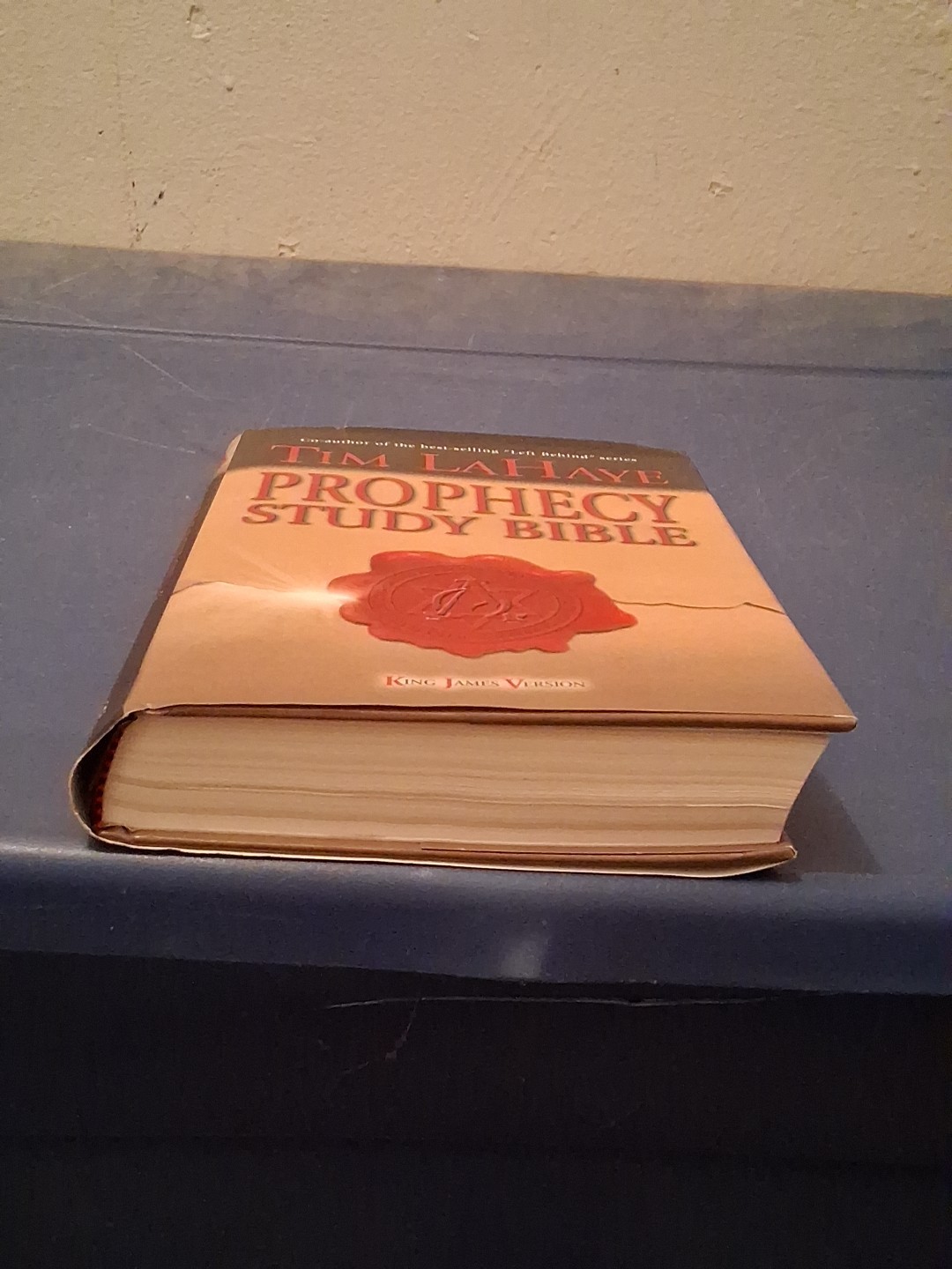 Prophecy Study Bible by Tim Lahaye (2000, Hardcover)